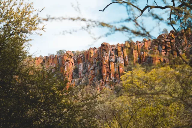 Die Aussicht auf das Waterberg Plateau