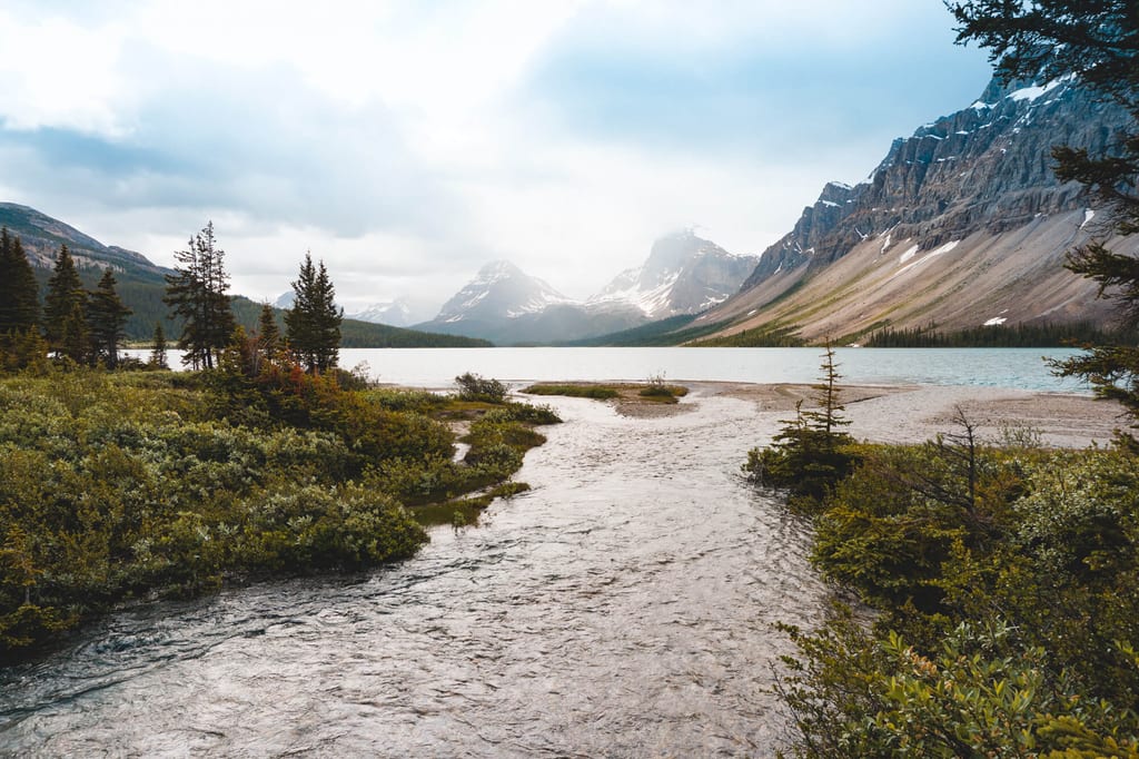 Bow Lake in Kanada