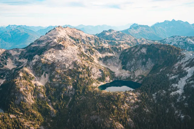 Bergsee auf Vancouver Island