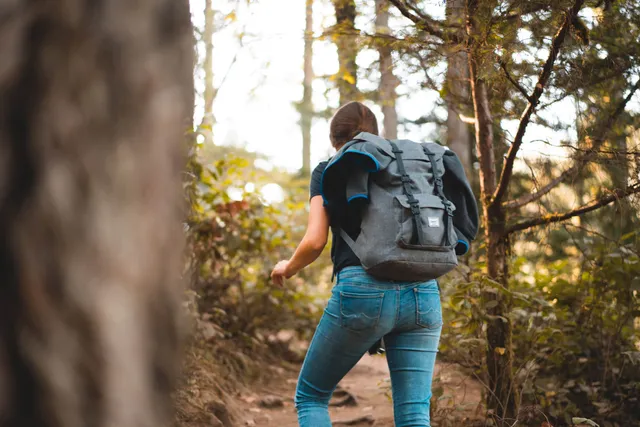 Mit dem Rucksack wandern