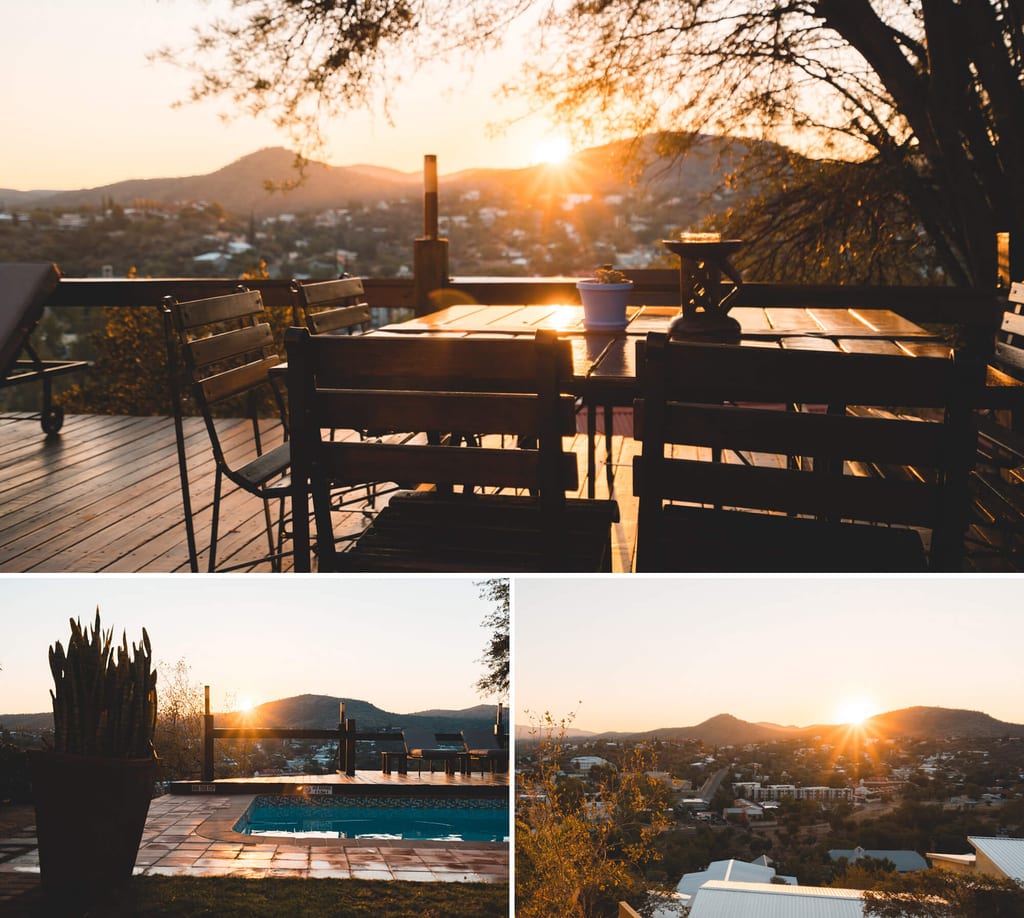 Erster Abend in Windhoek