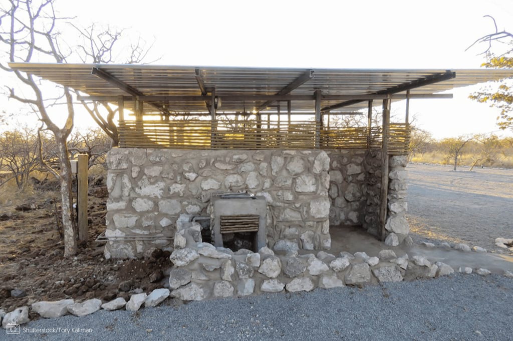 Waschhaus im Etosha Village
