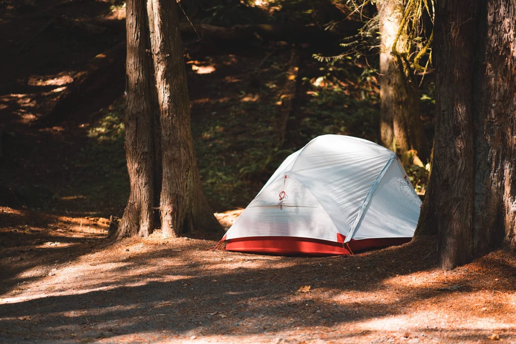 Campground im Goldstream Provincial Park