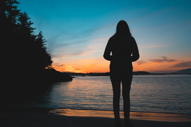 Am Strand in Tofino