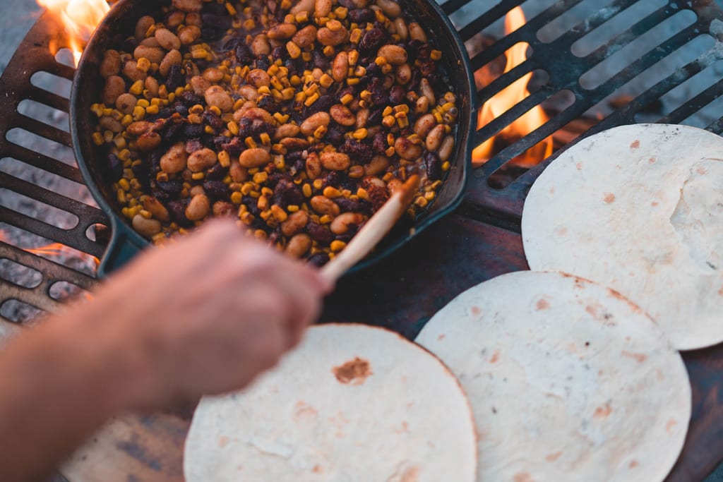 Schnelles Camping Rezept
