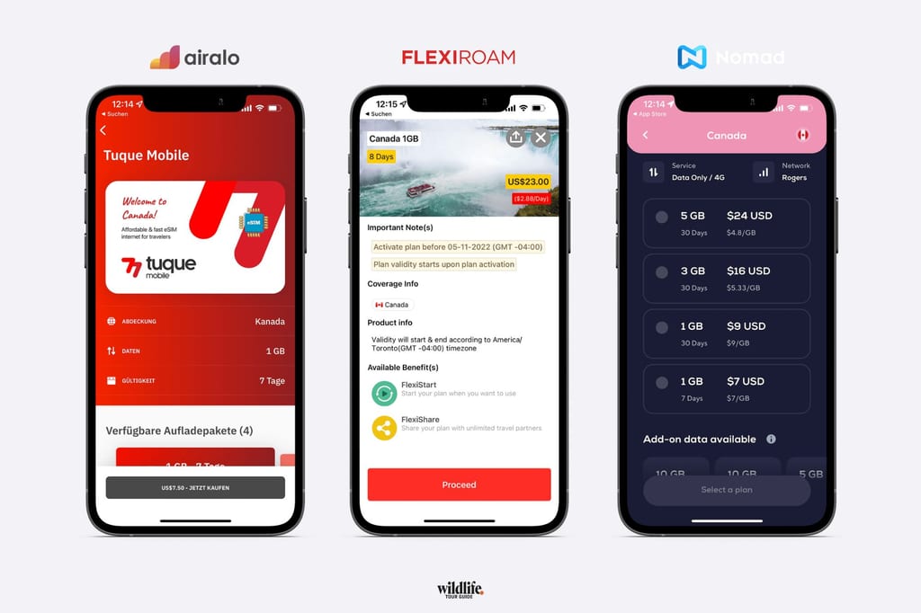 SIM Karte im Ausland kaufen über App