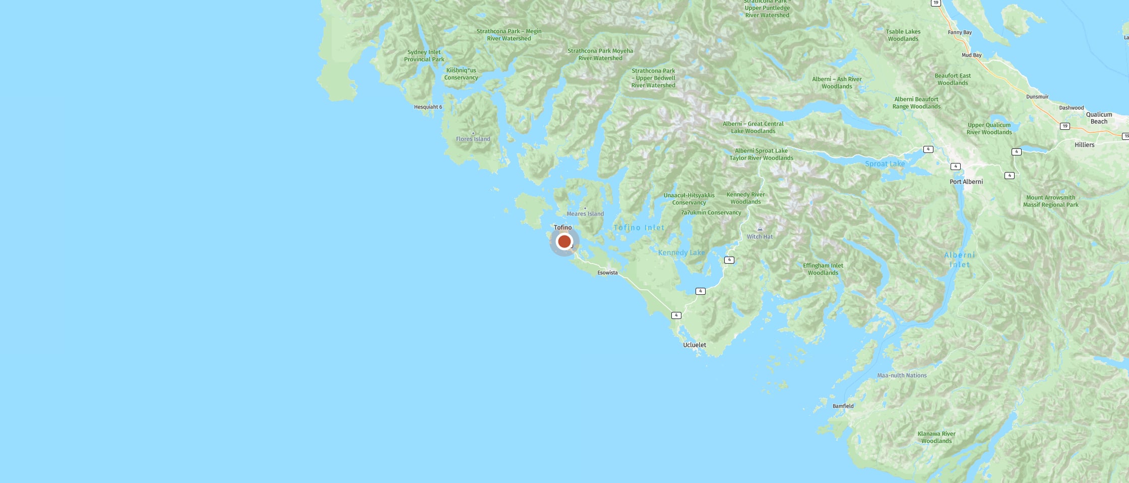 Map: Ocean Village Resort