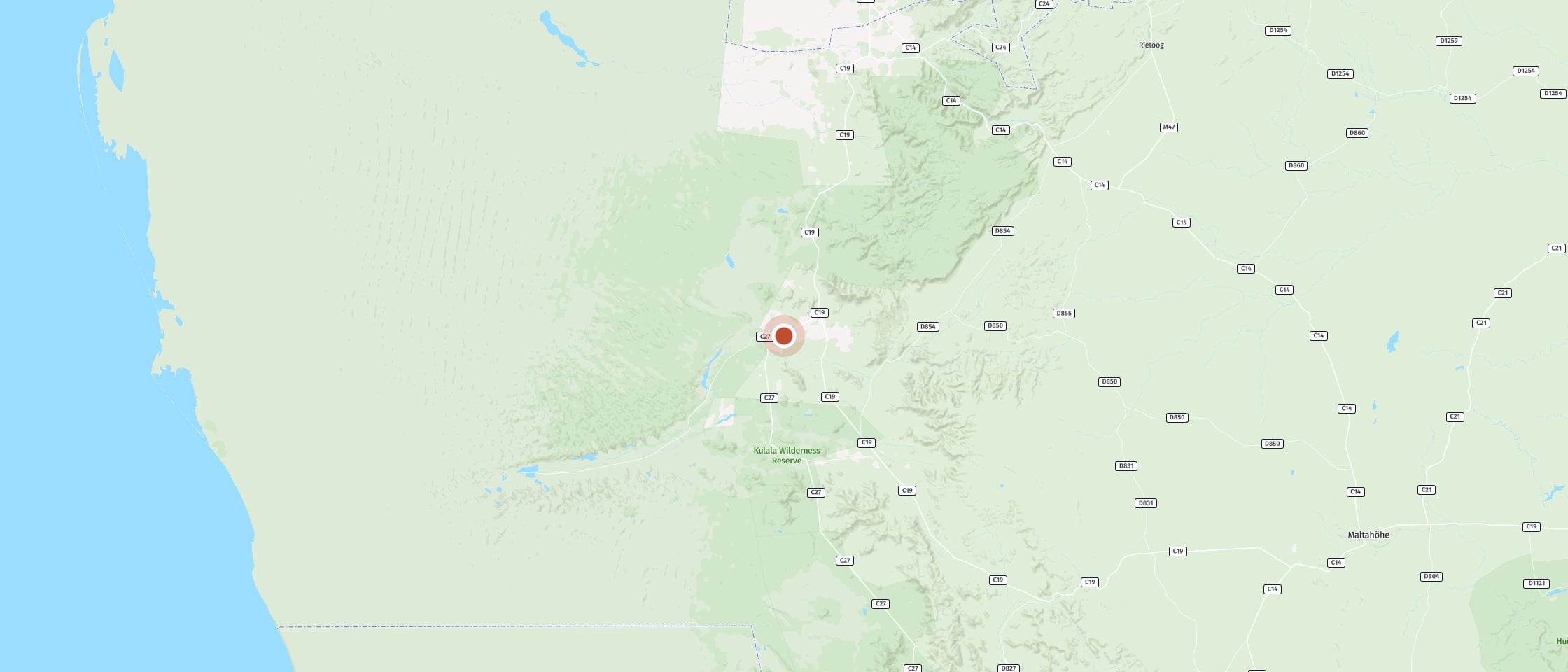 Map: Desert Quiver Camp