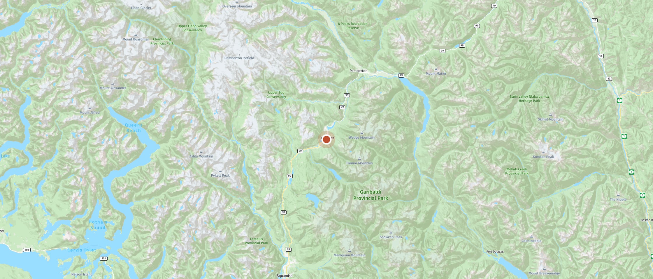 Map: Aava Whistler