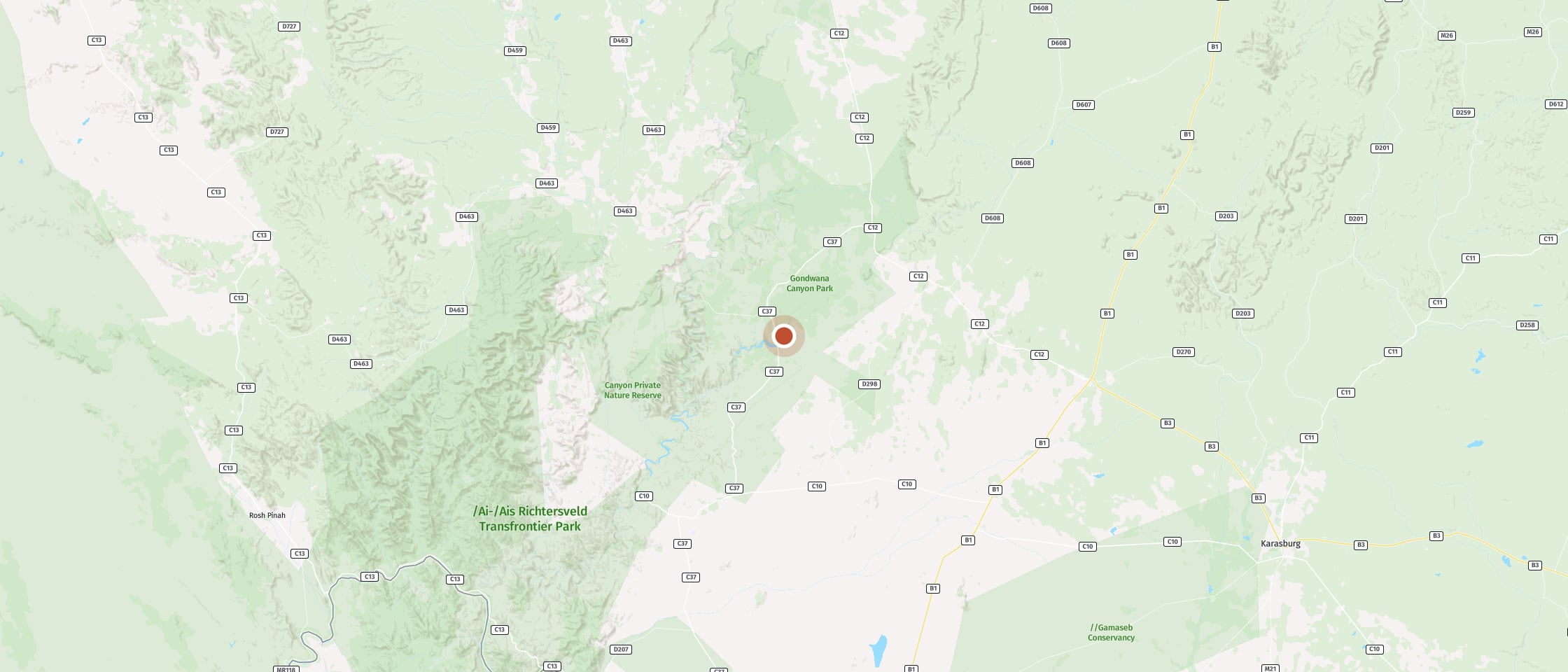 Map: Canyon Village