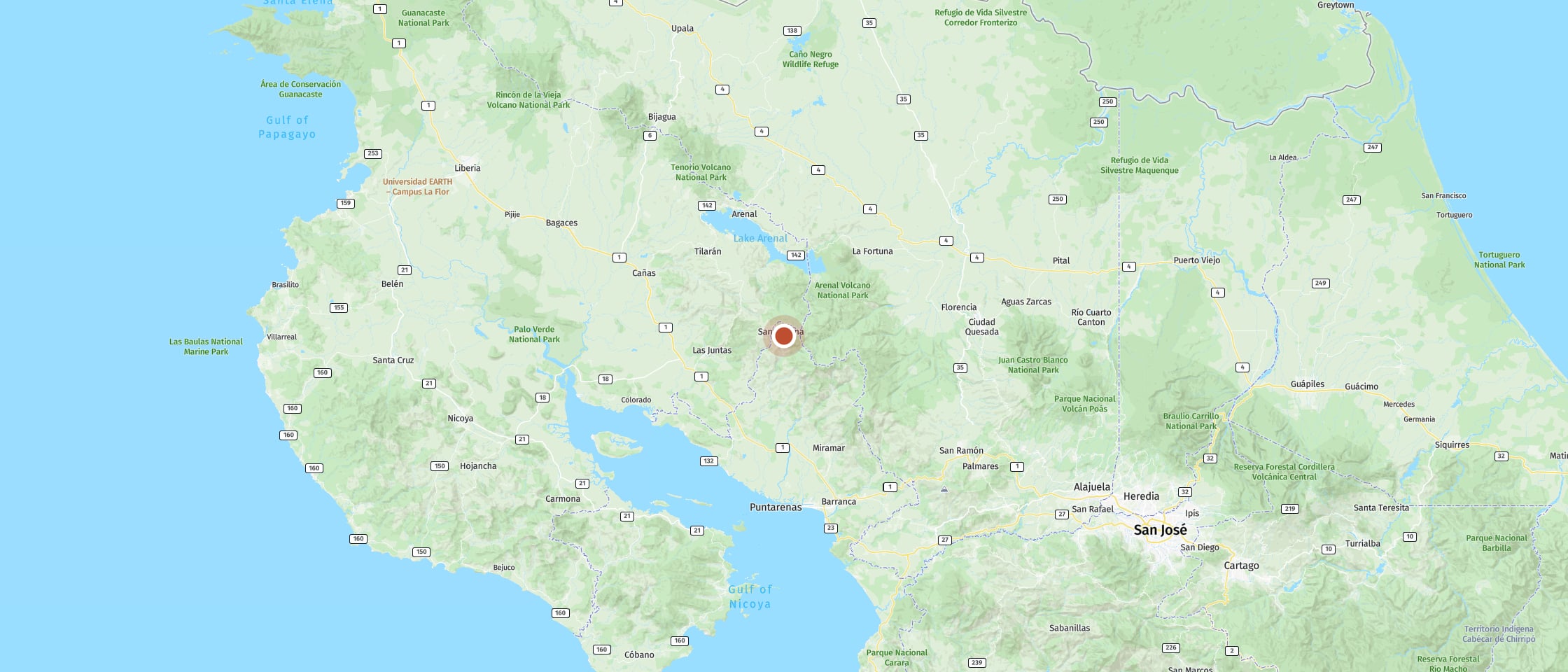 Map: Valle Escondido