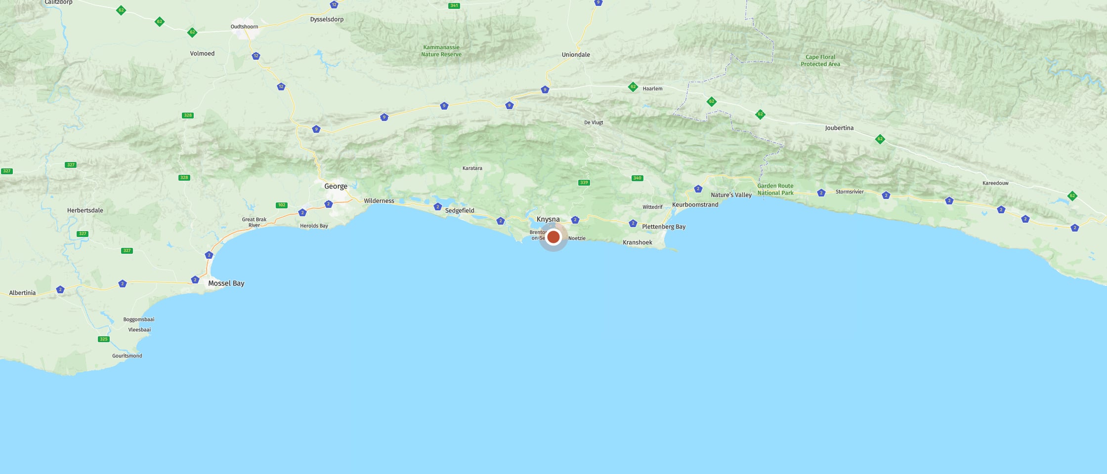 Map: Under Milkwood Resort