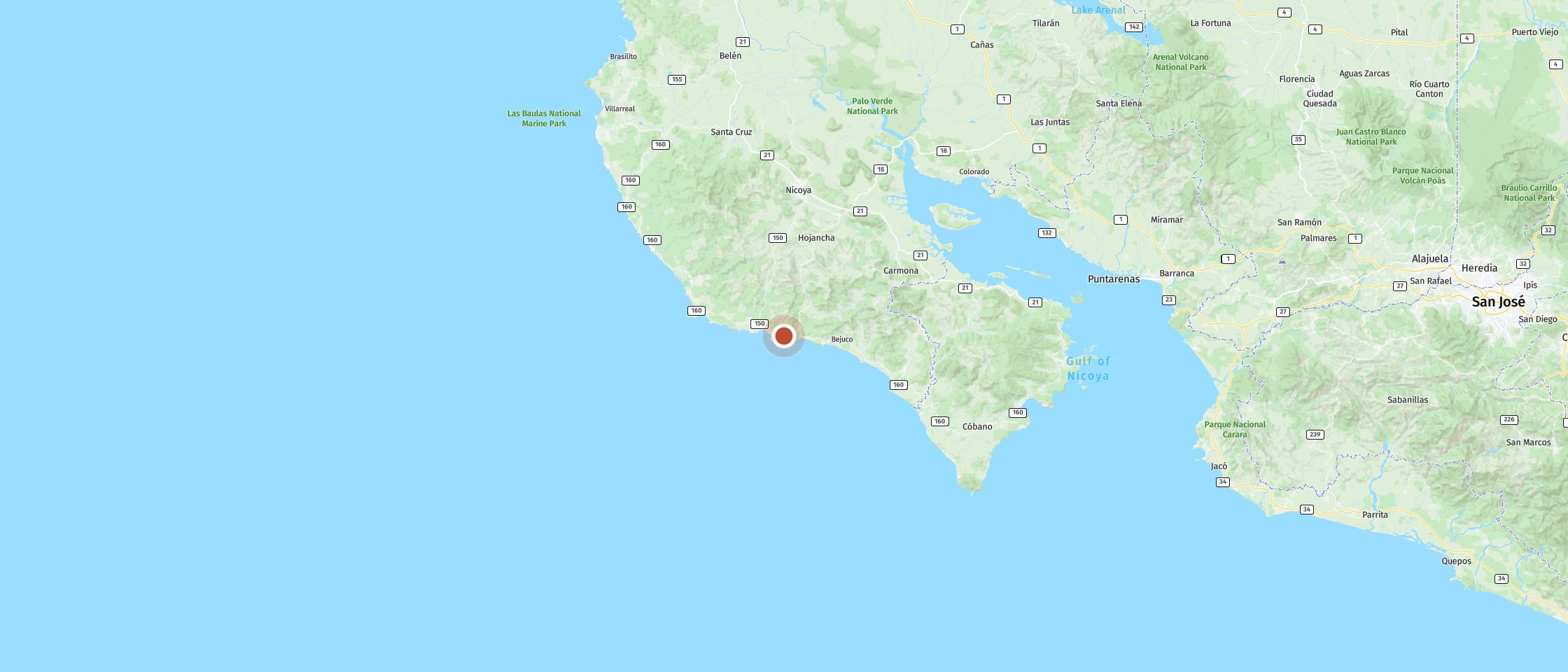 Map: La Caravana