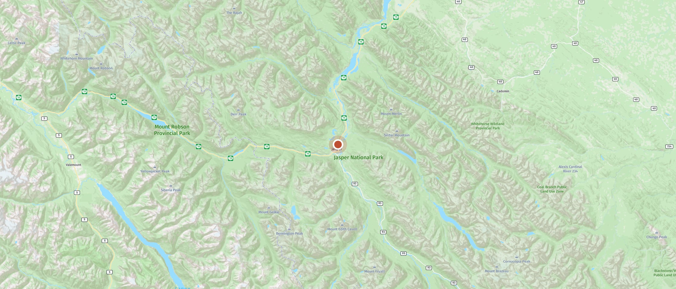 Map: Marmot Lodge