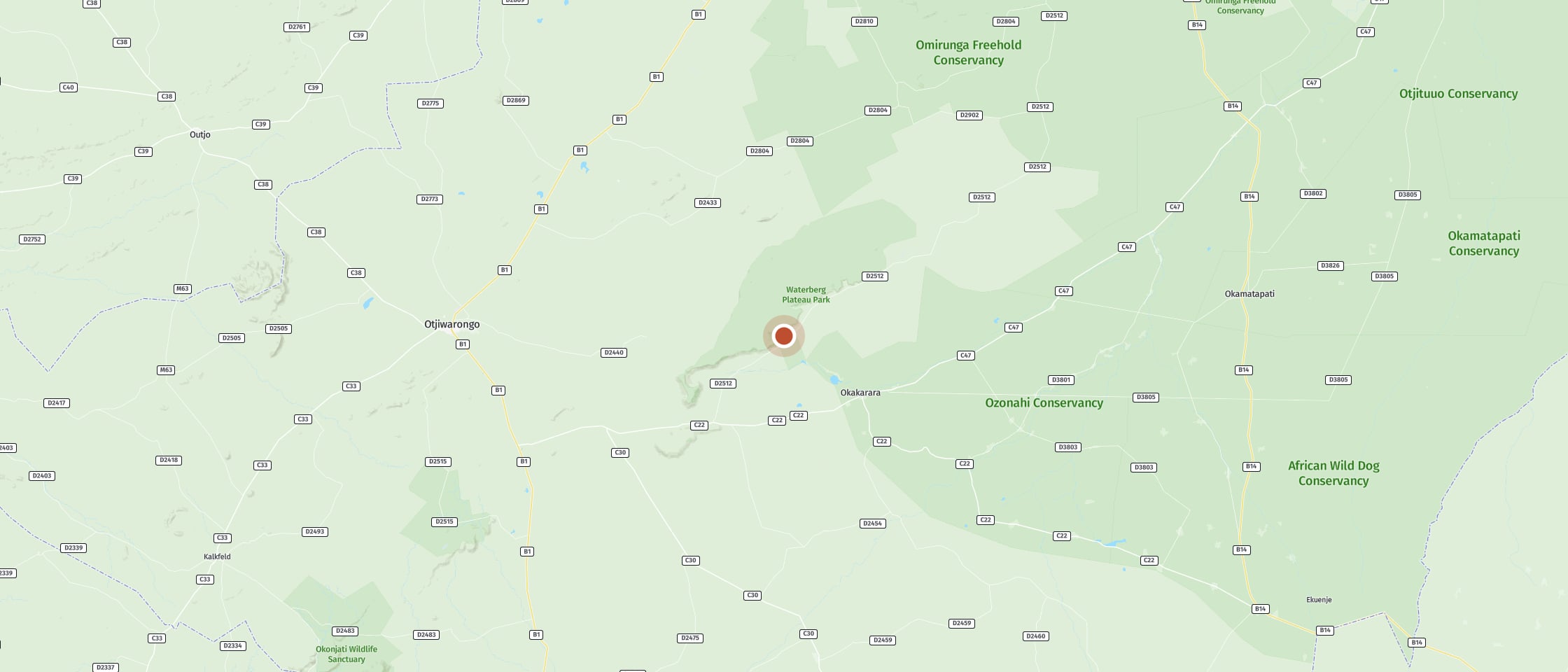 Map: Enjoy a coffee with an incredible view