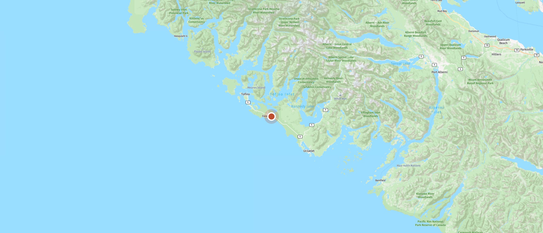 Map: Watch out for the majestic spouts of grey whales