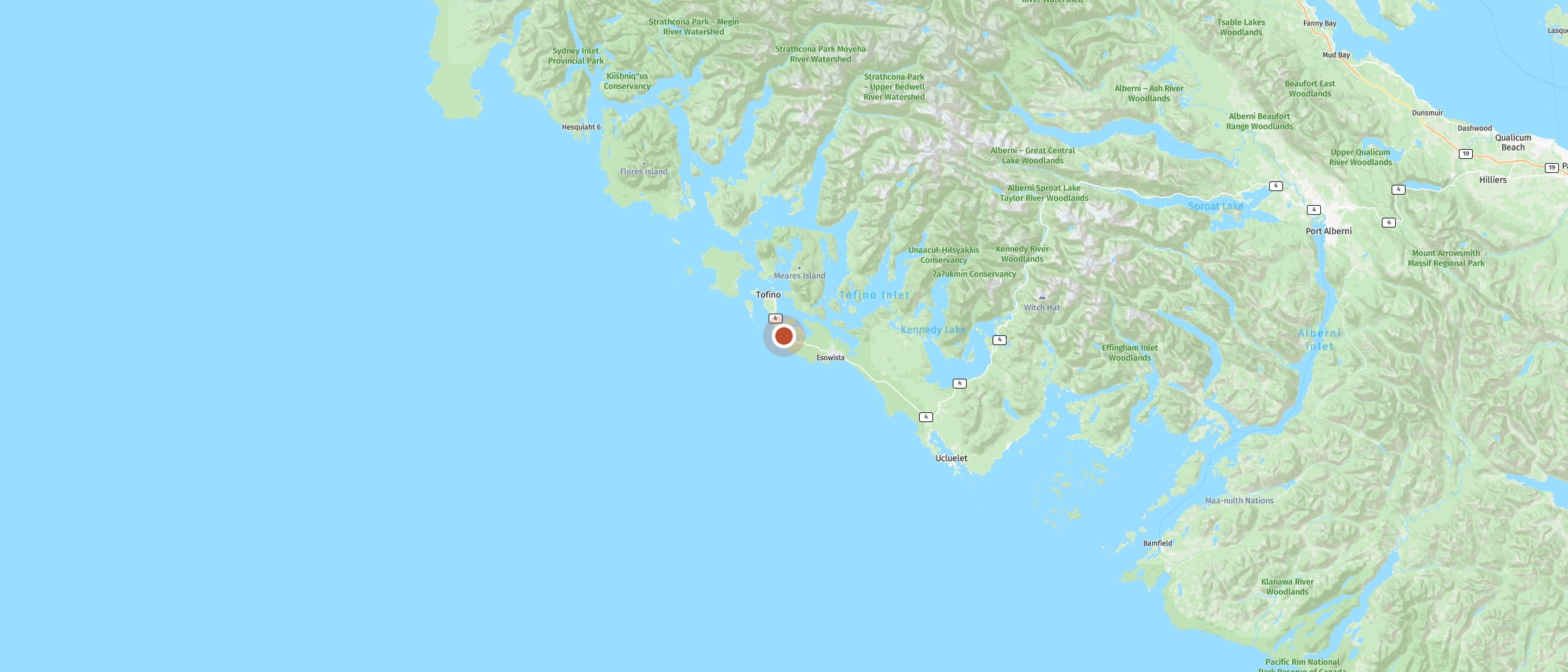 Map: In search of sand dollars