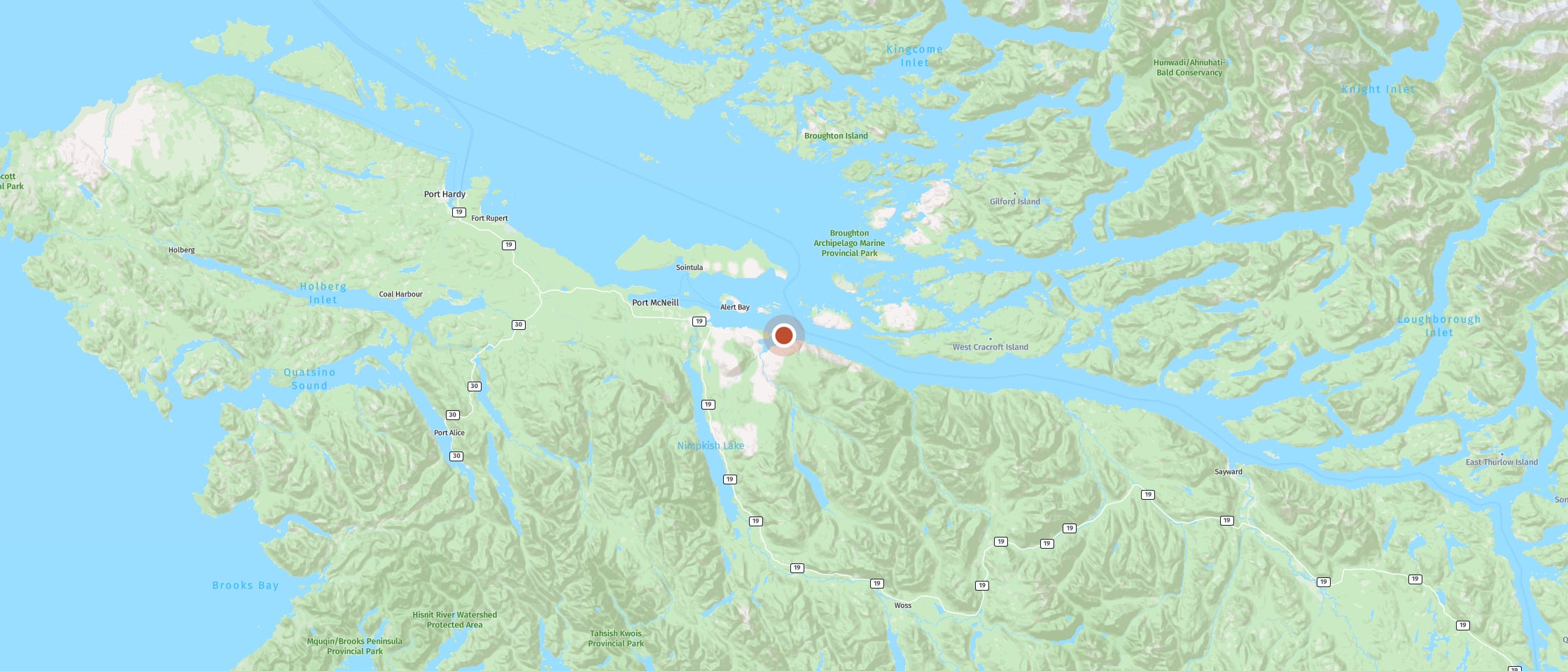 Map: Experience the colourful wooden houses of Telegraph Cove
