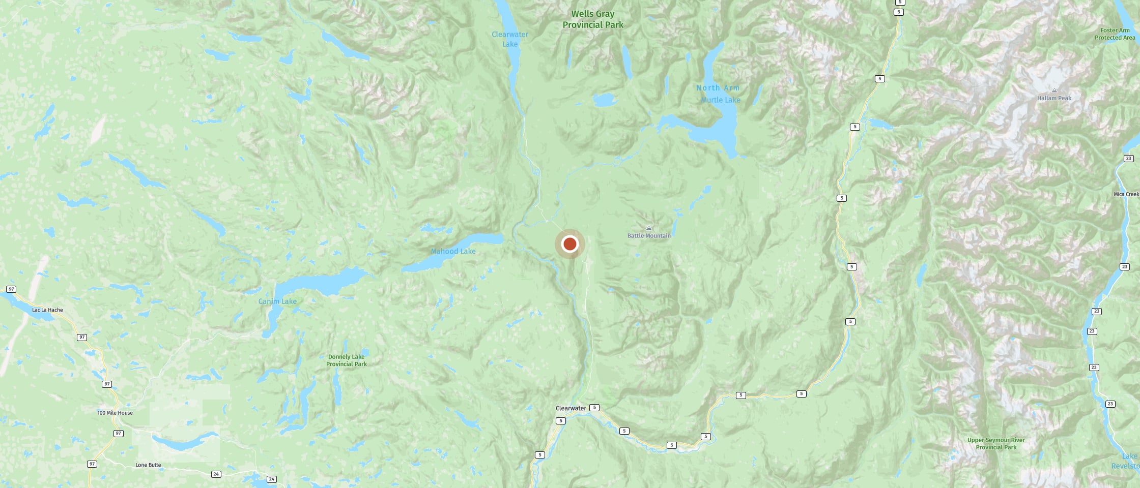 Map: Climb the lookout tower and enjoy the wonderful panoramic view