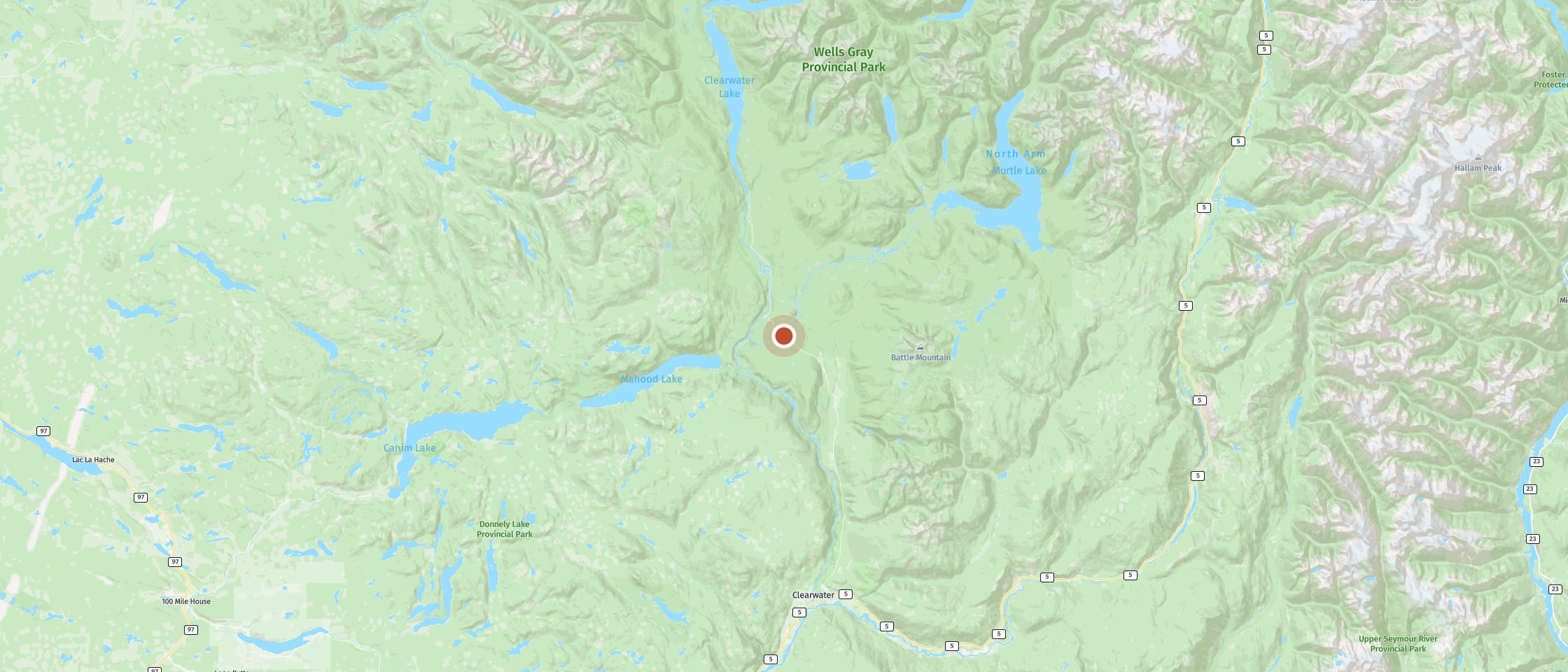 Map: Marvel at waterfalls almost 100 m wide