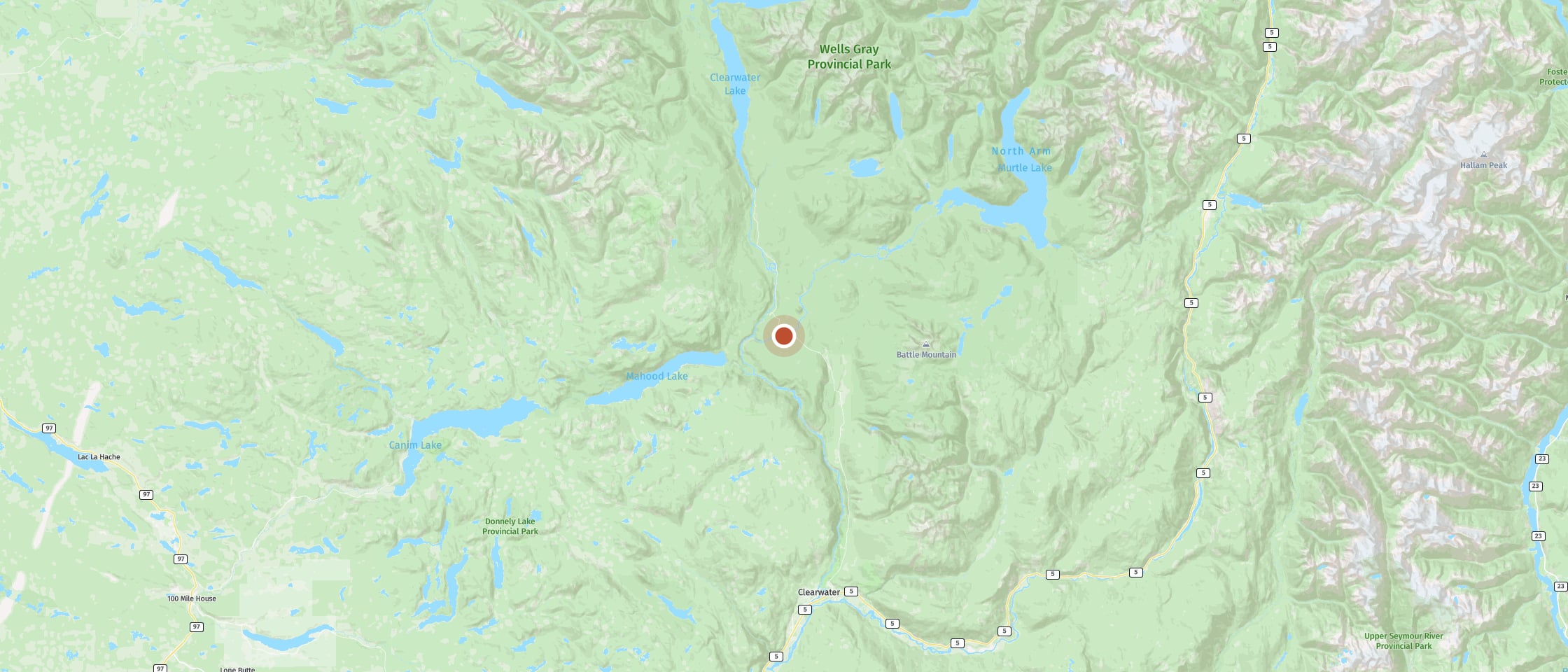 Map: Catch a glimpse of the park’s most famous waterfalls