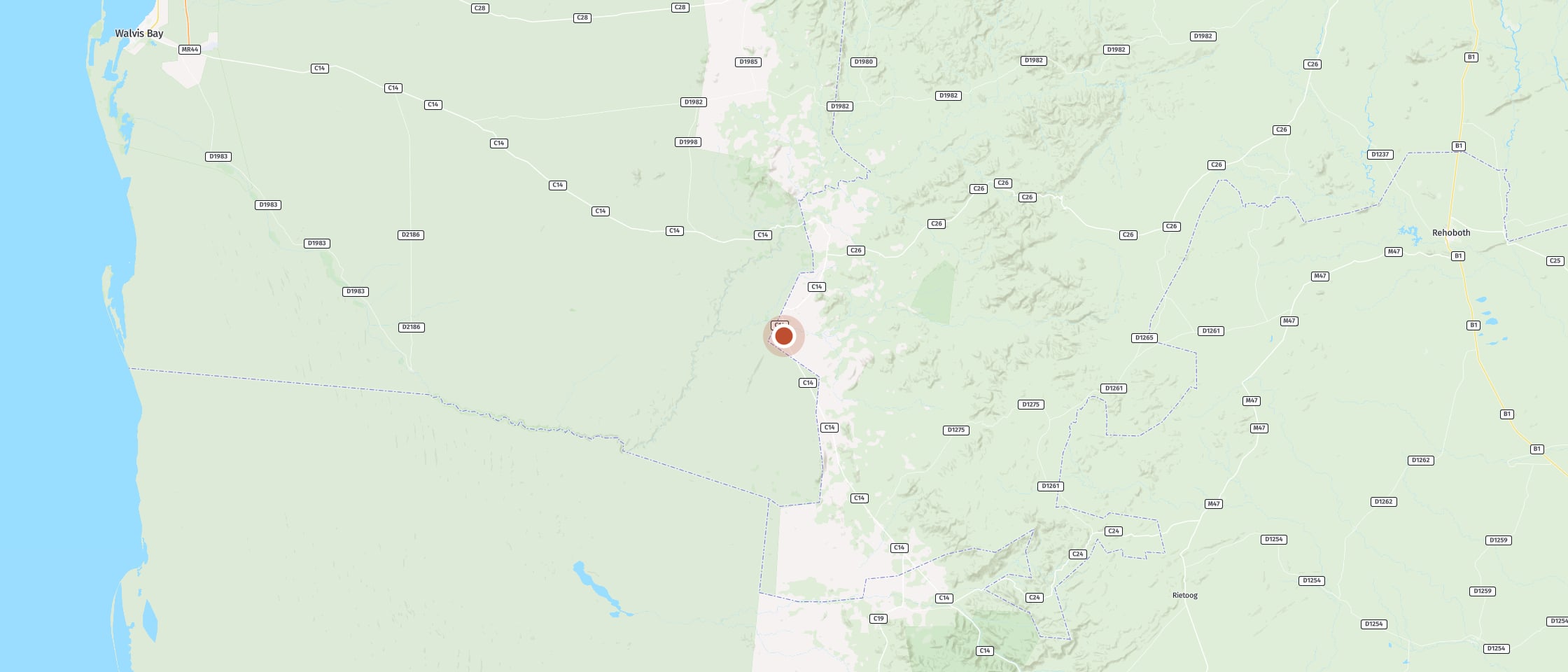 Map: Make a photo stop at the Tropic of Capricorn