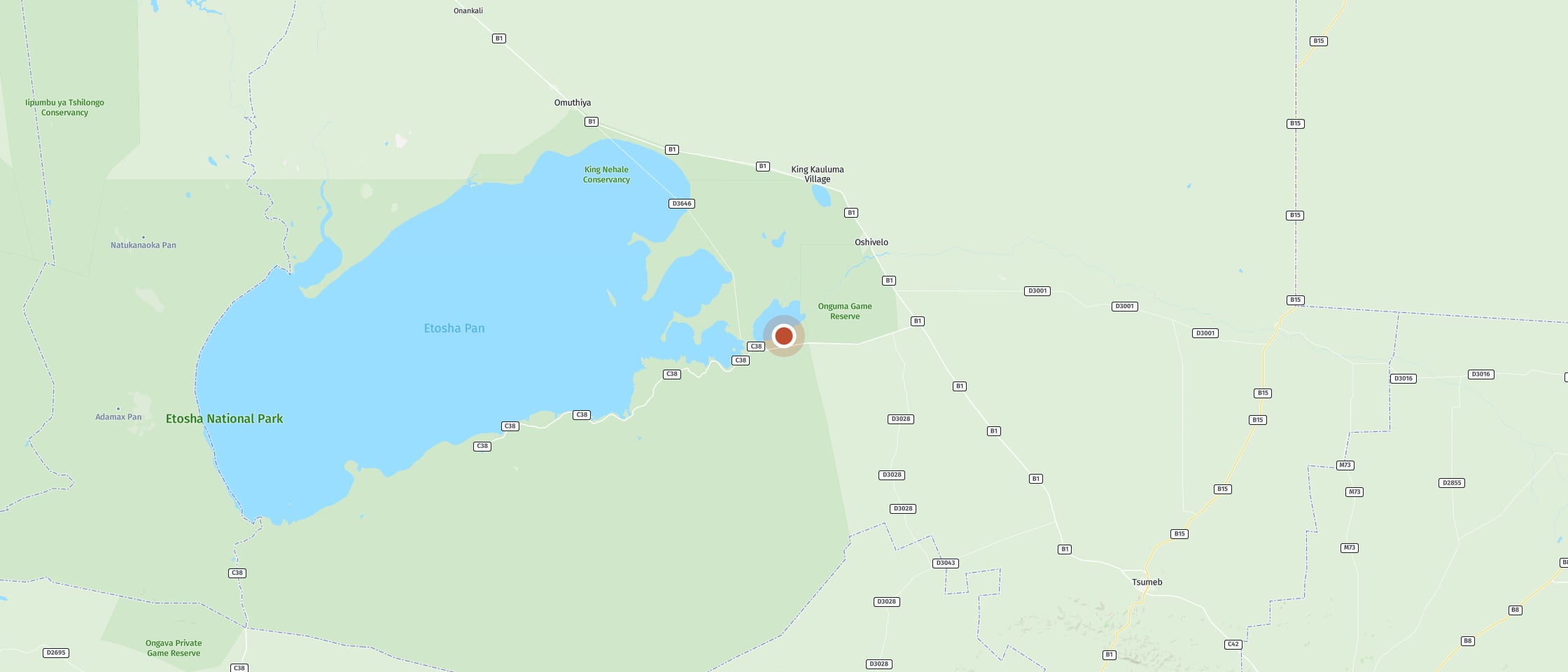 Map: Fisher’s Pan