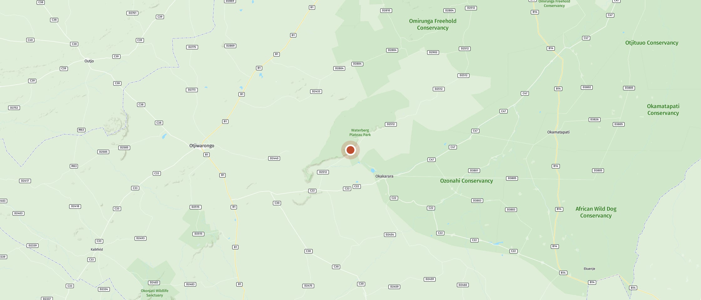 Map: Learn more about the Battle of Waterberg on a walking trail