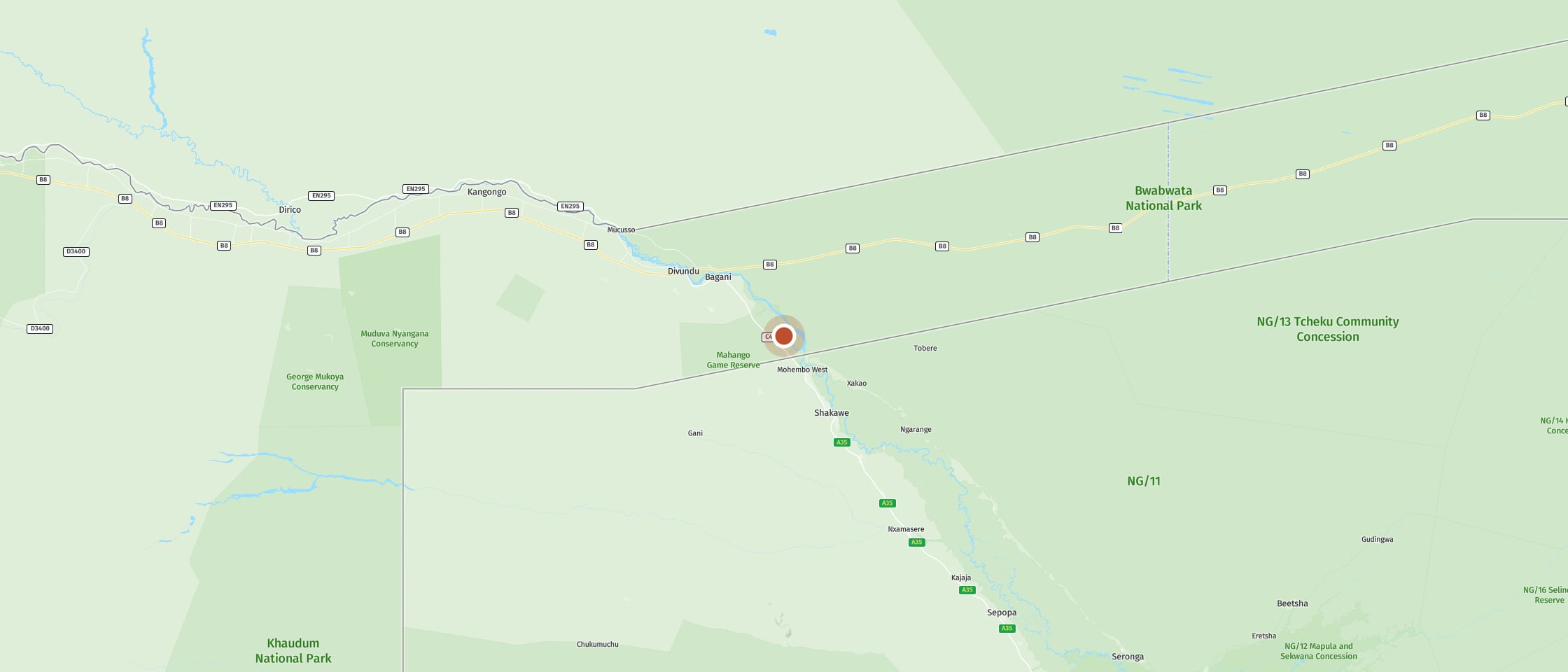 Map: Look at the big baobab