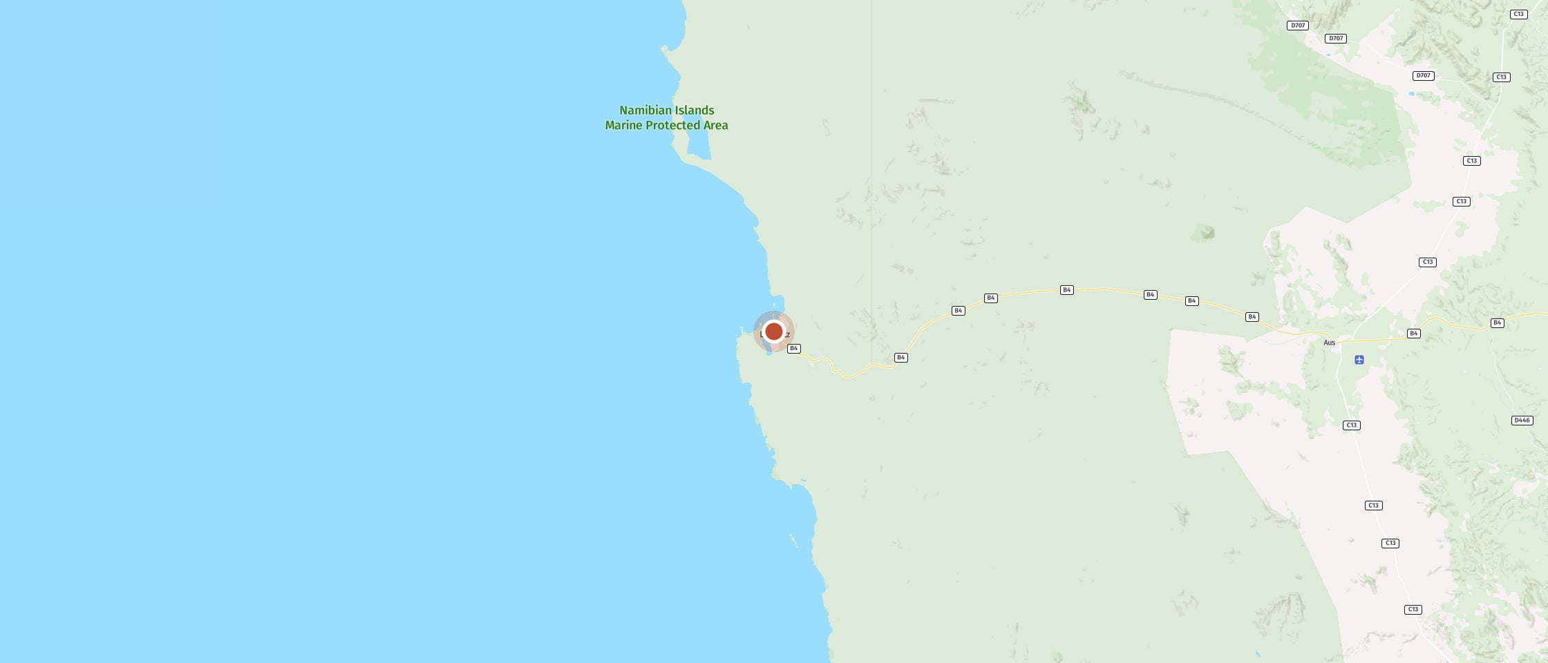 Map: Watch penguins on an island