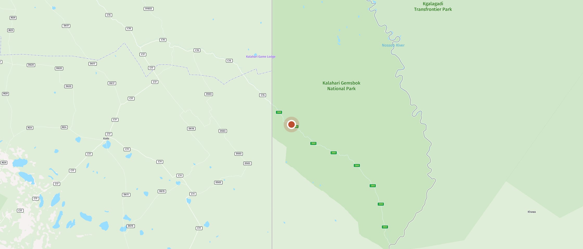 Map: Craig Lockhardt waterhole