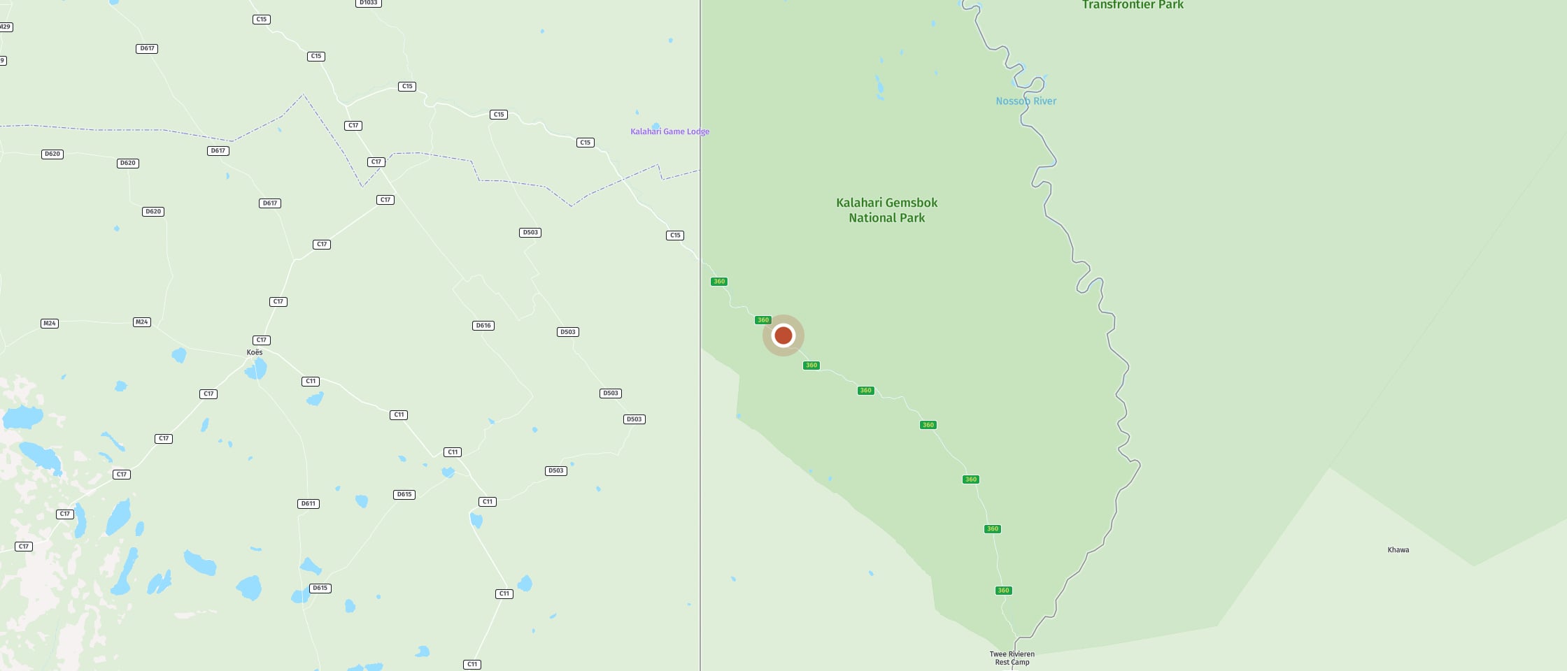 Map: Dalkeith waterhole