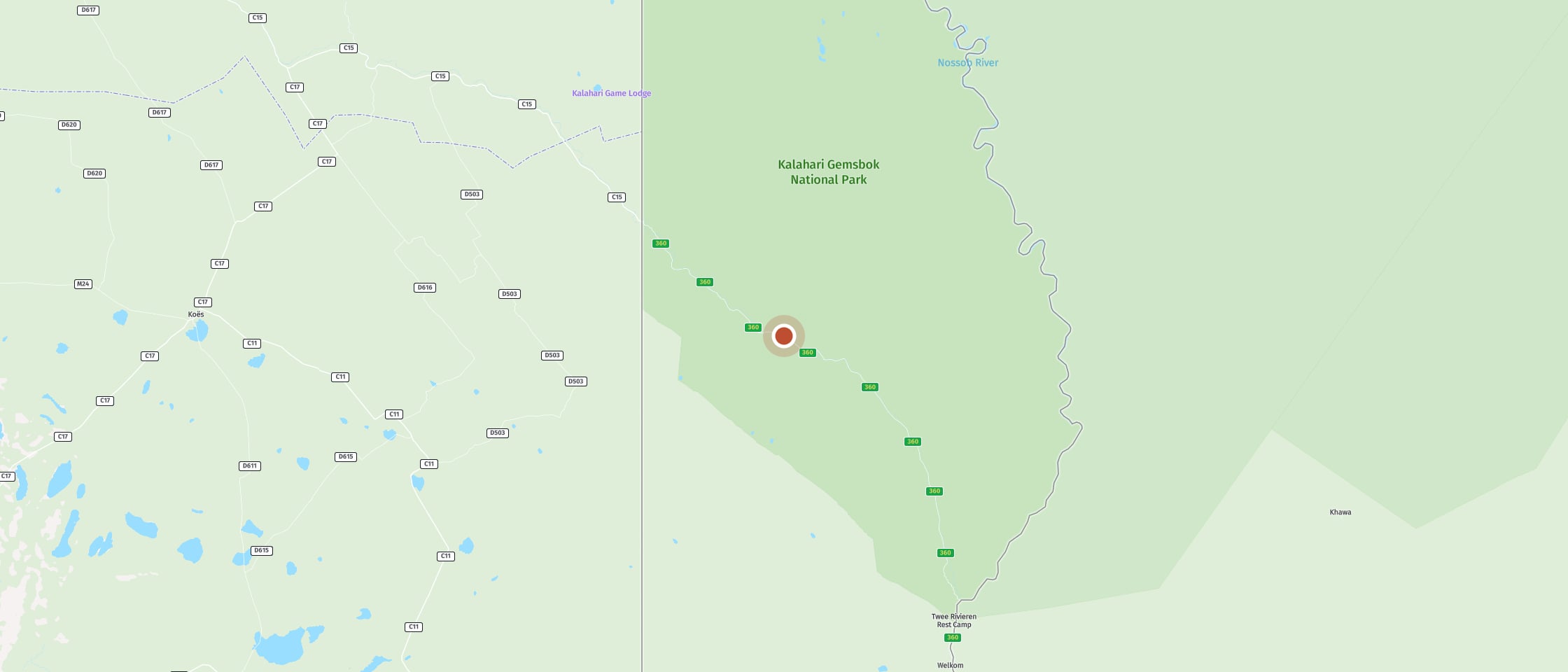 Map: 13th Borehole