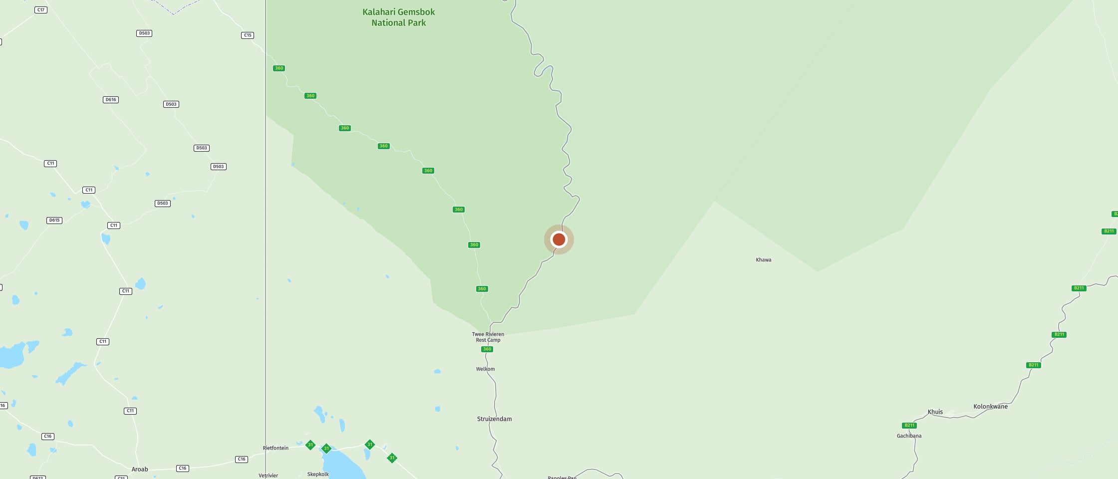 Map: Kij Kij waterhole