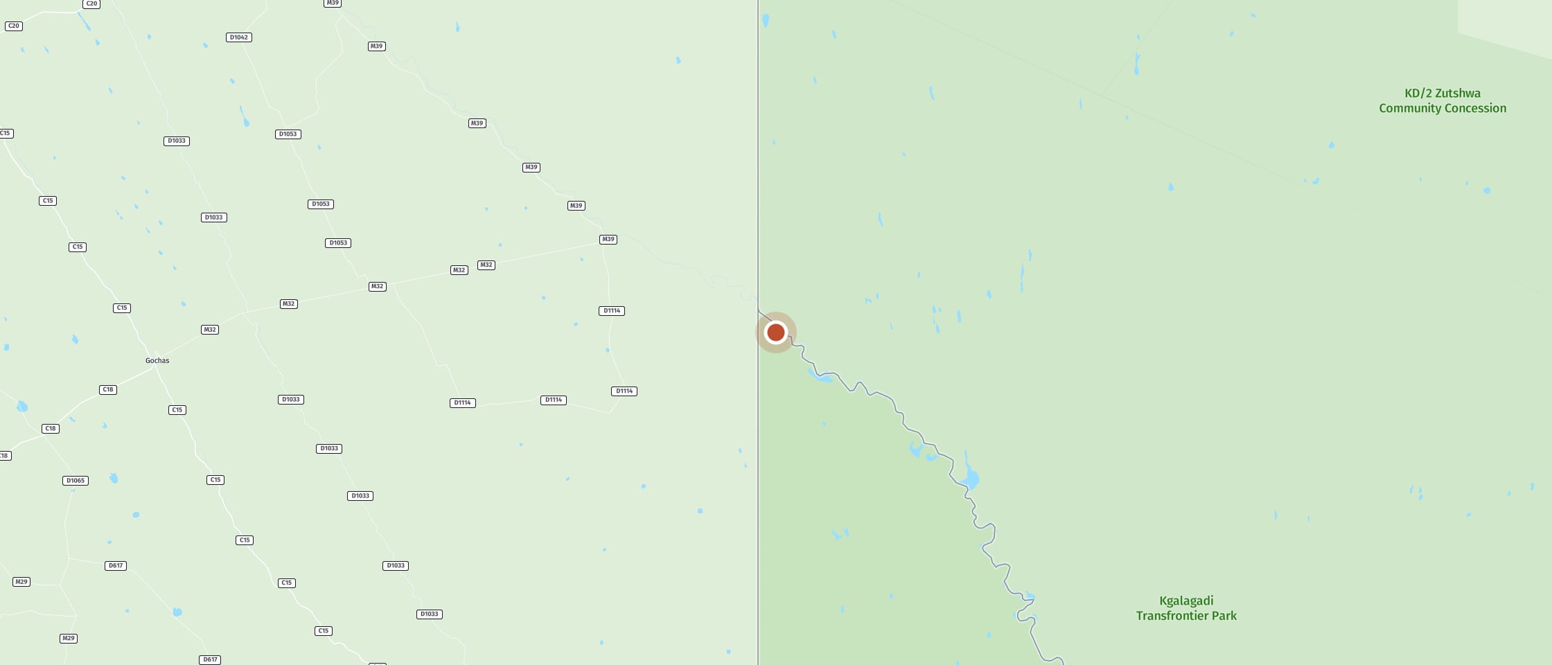 Map: Union’s End picnic site