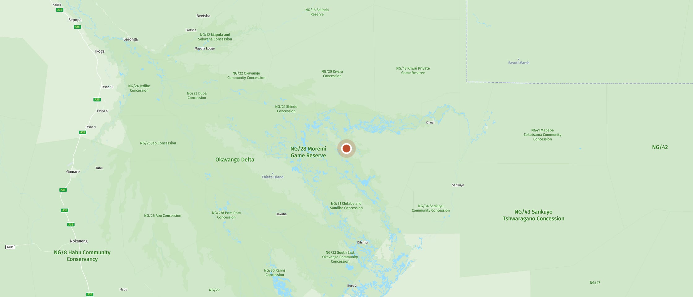Map: Watch the black heron’s extraordinary hunting method