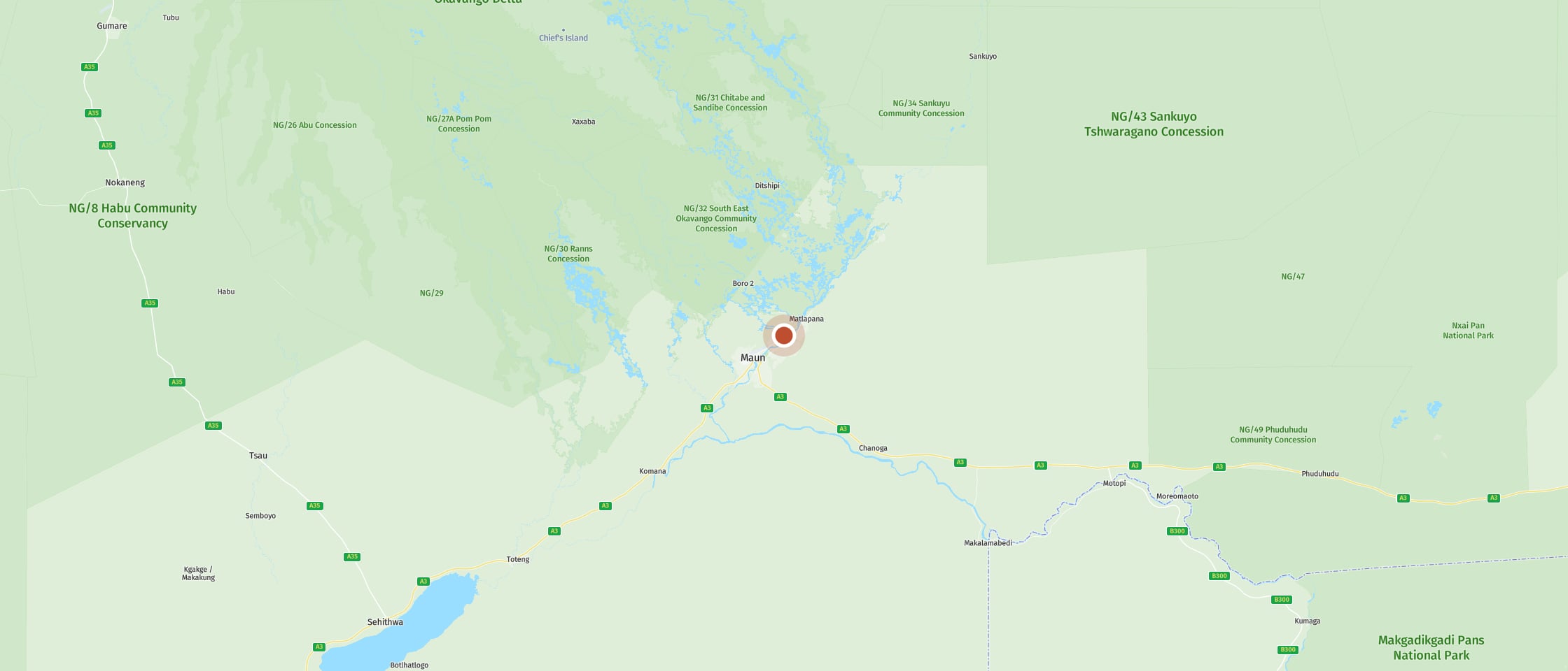 Map: Enjoy hand-crafted beer at Okavango Craft Brewery