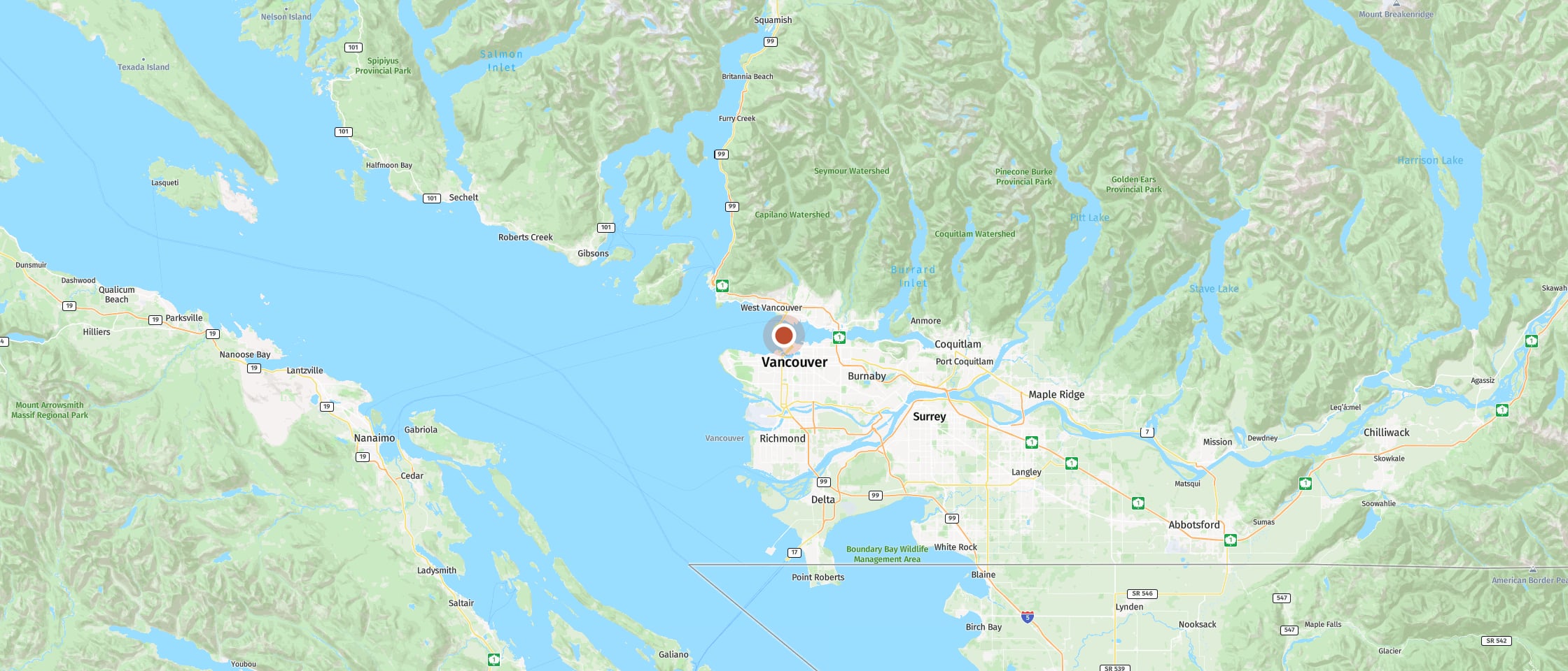 Map: Hop on a bike and circle the coast of Stanley Park