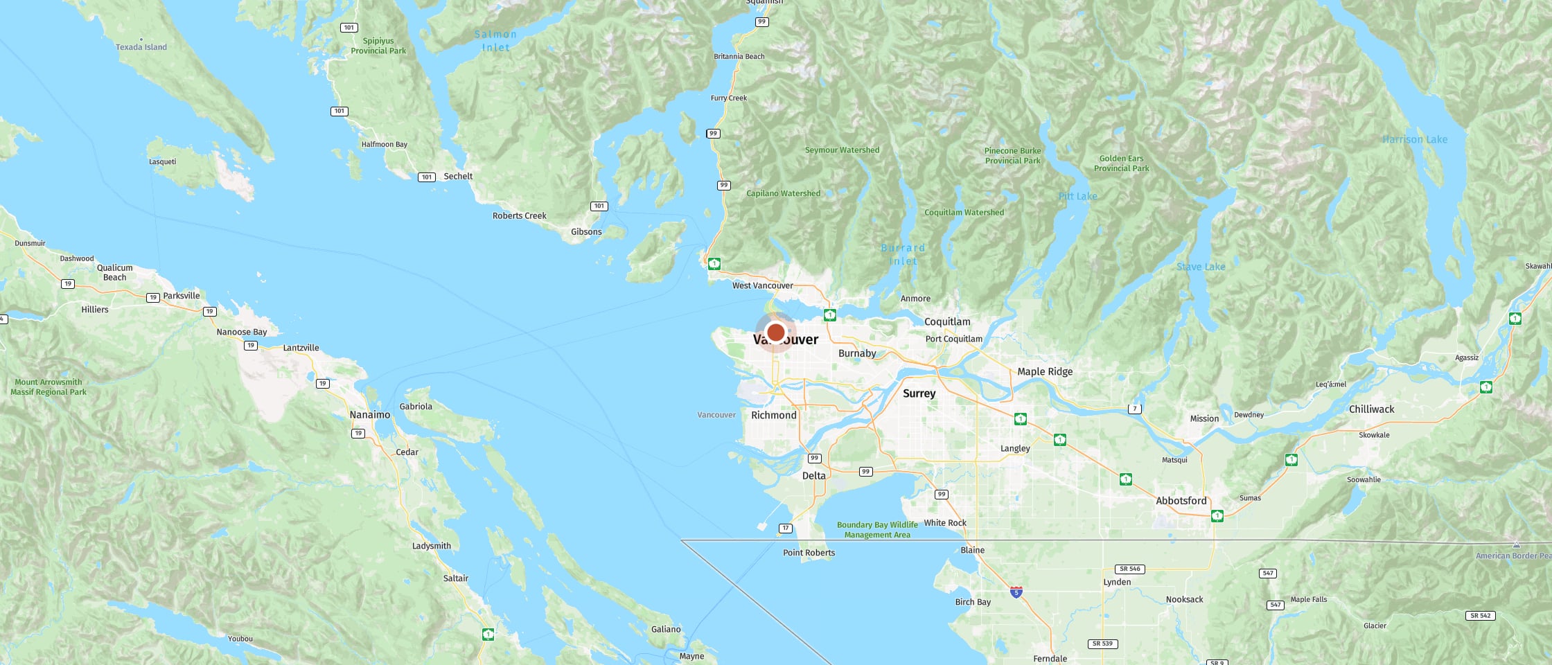 Map: Start your day with breakfast on Granville Island