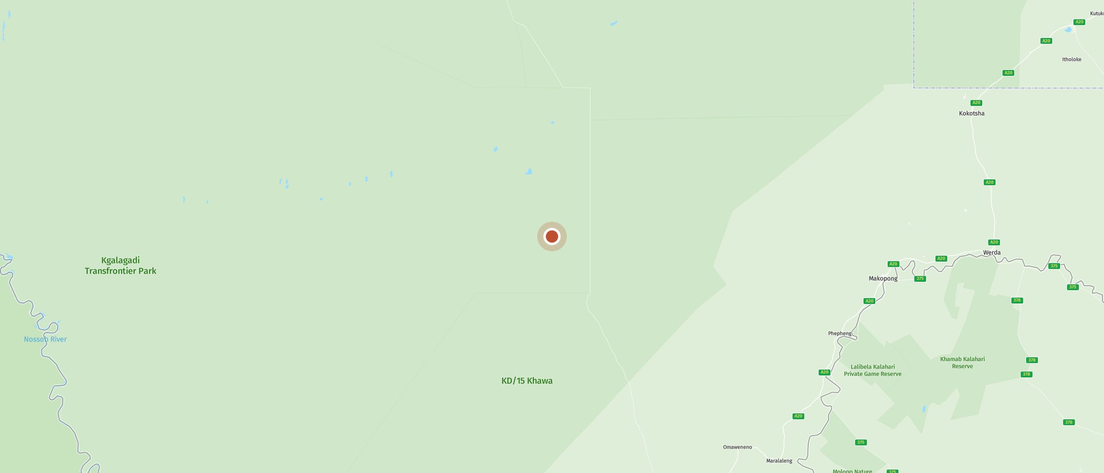Map: Bosobogolo Pan
