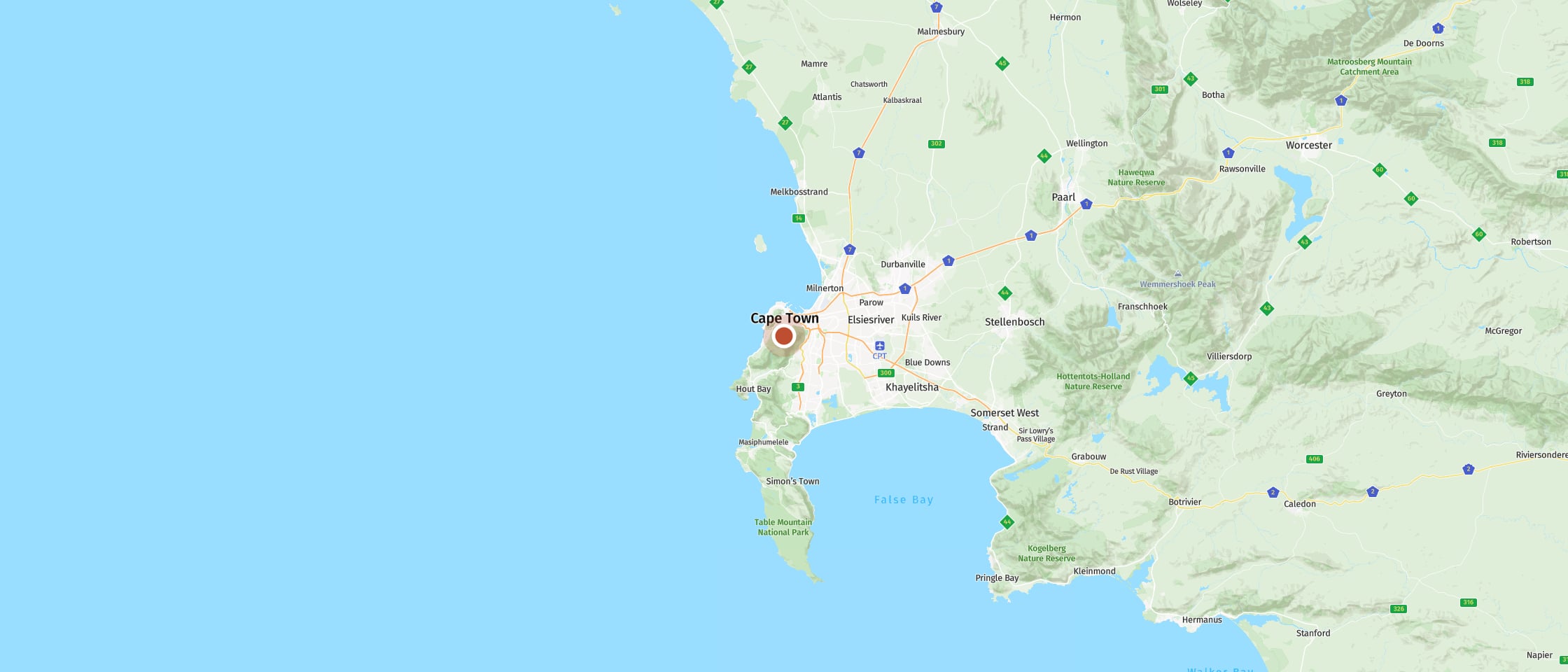 Map: Conquer Table Mountain via the Platteklip Gorge Trail