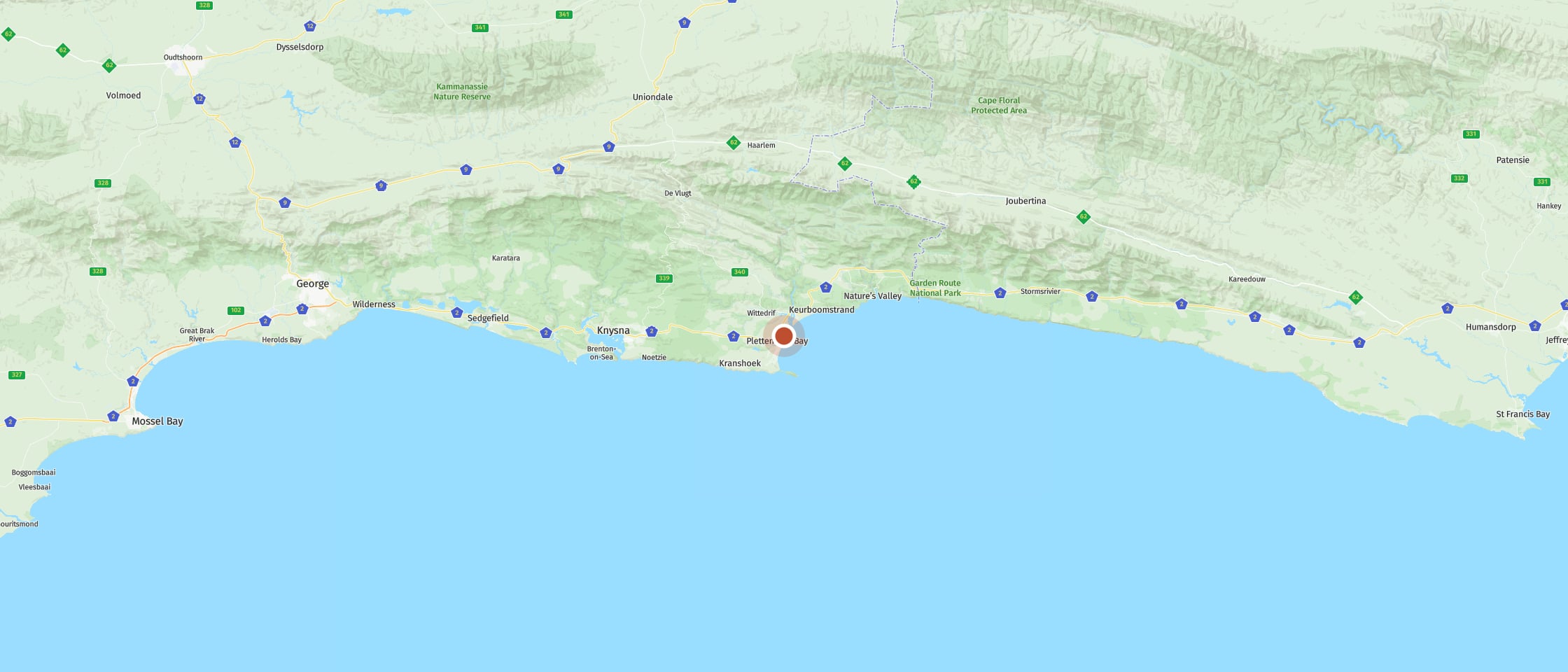 Map: Walk along the sandbank and look out for Pansy Shells