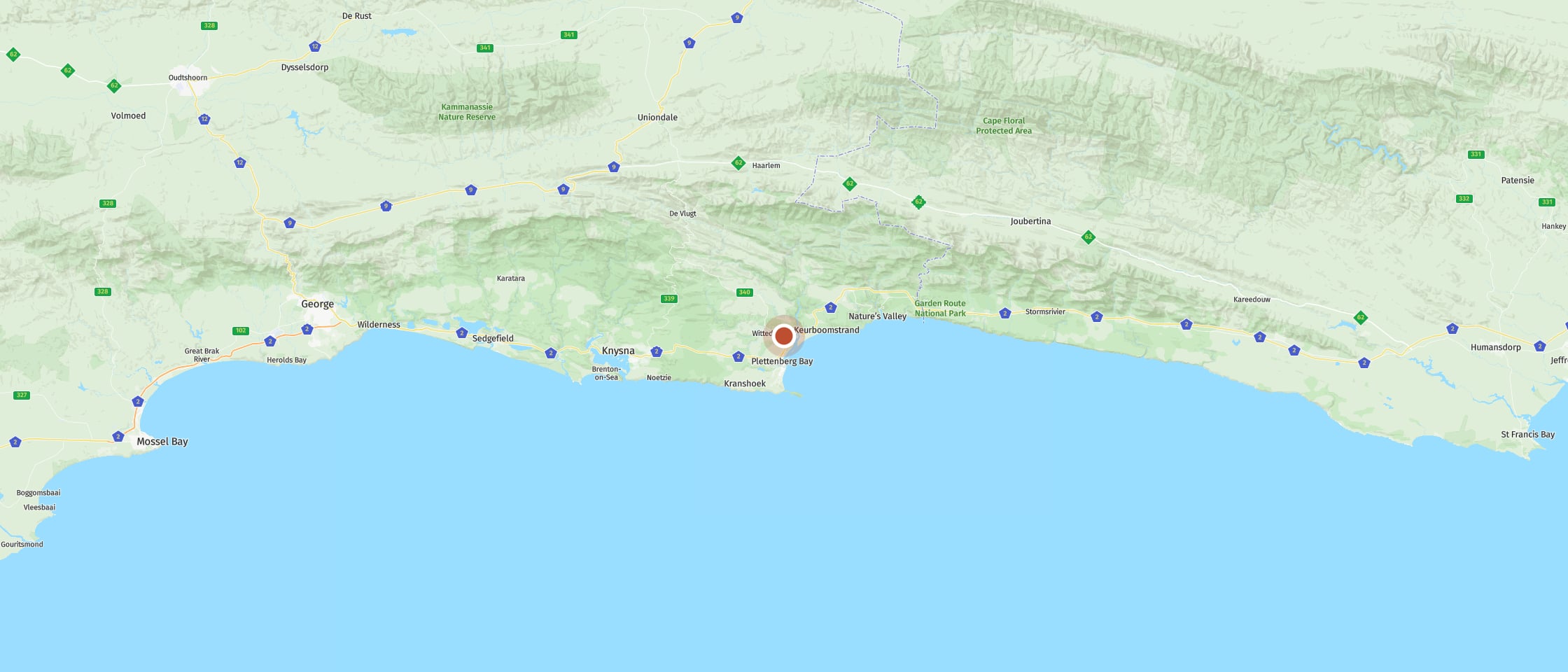 Map: Enjoy dinner with a view and a special feeling