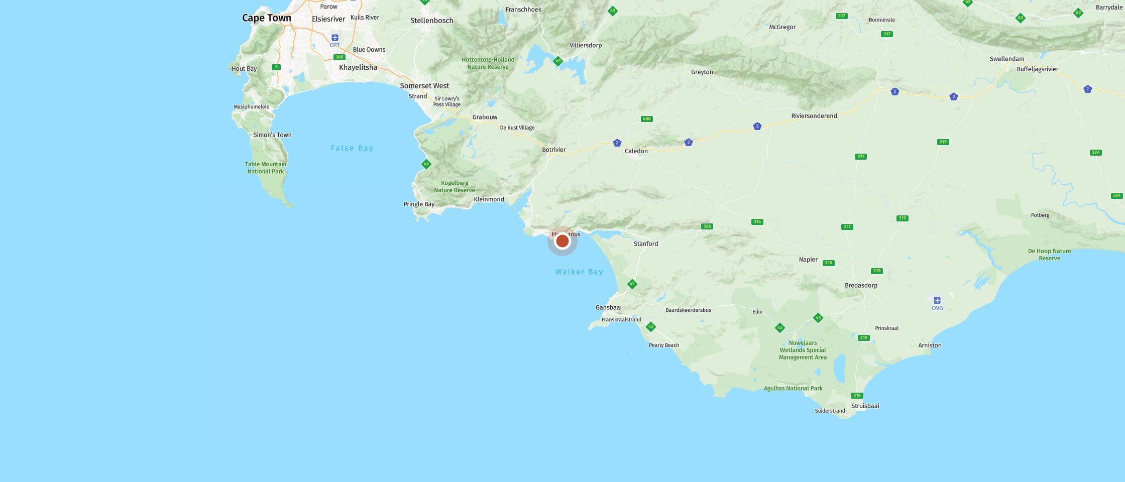 Map: Walk along the Cliff Path and watch out for whales