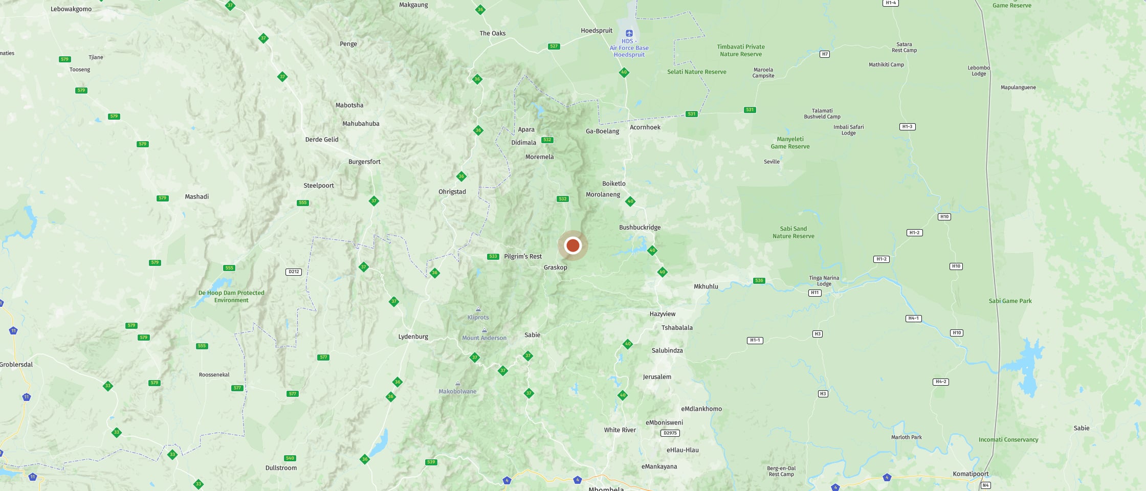 Map: Marvel at God’s Window and dive into rainforest