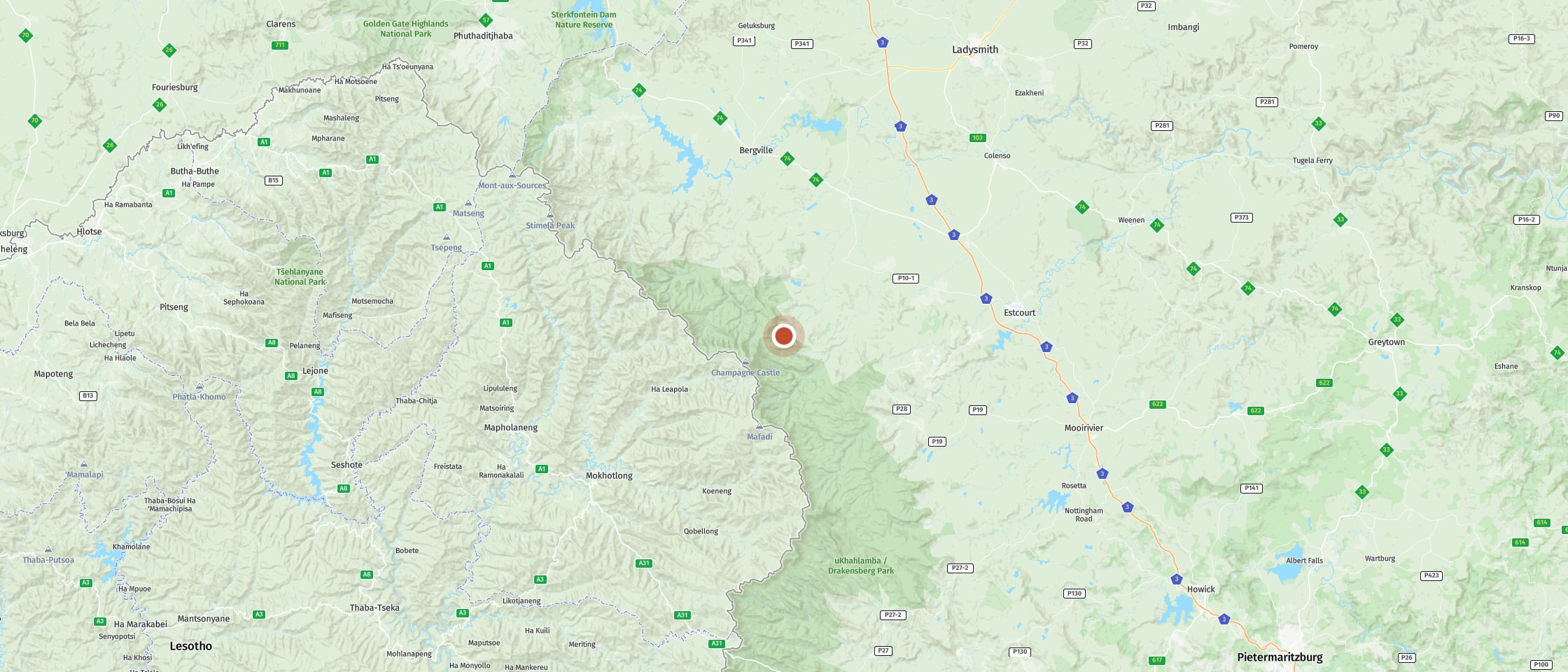 Map: Hike the Nandi Falls Loop to hidden waterfalls