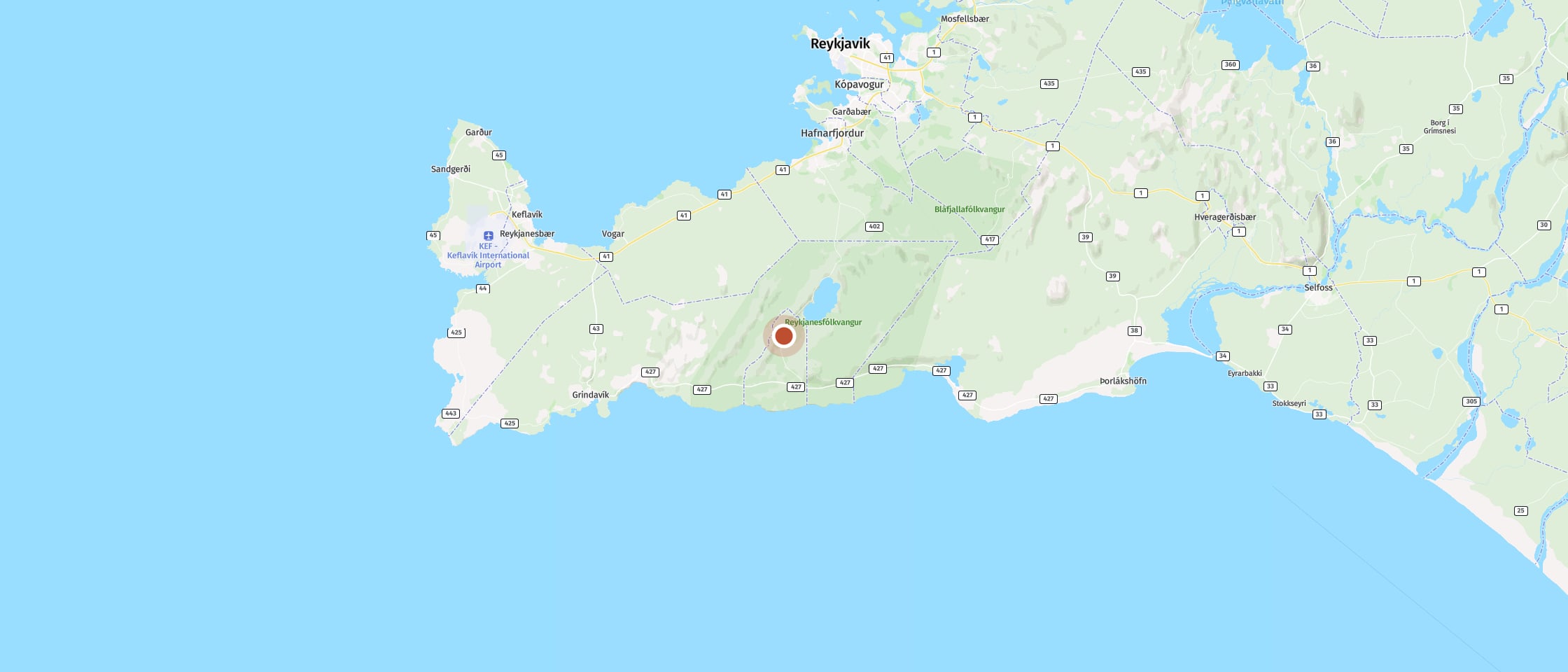 Map: Experience bubbling mud pots and colourful earth in the geothermal area