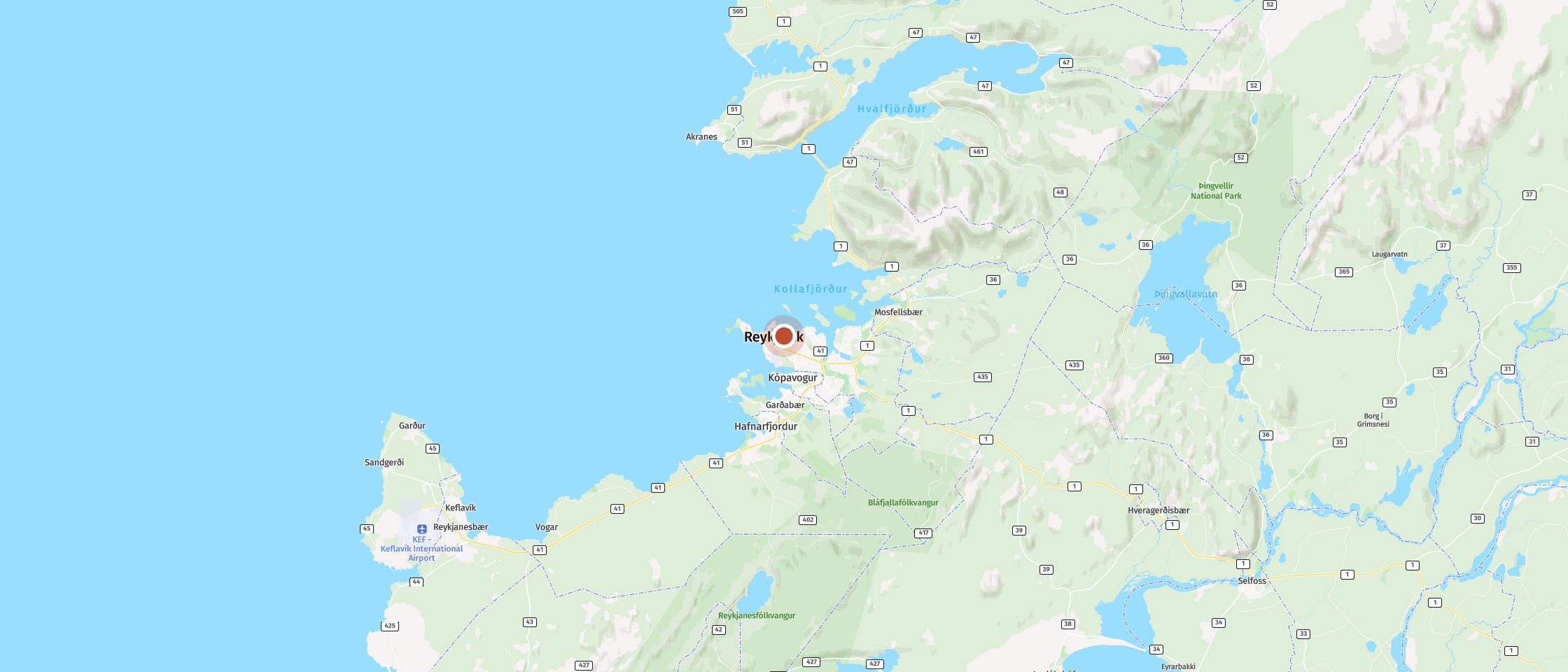 Map: Experience Sun Voyager in the light of the setting sun