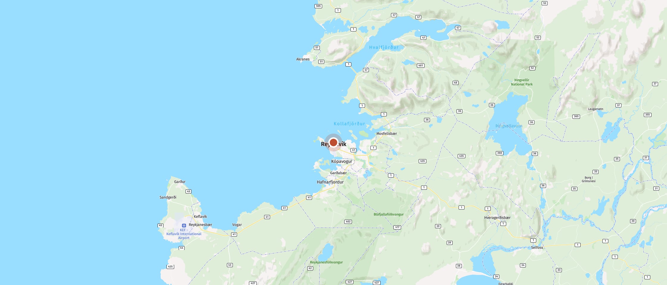 Map: Discover Iceland’s Atlantic puffins in comfort from a boat