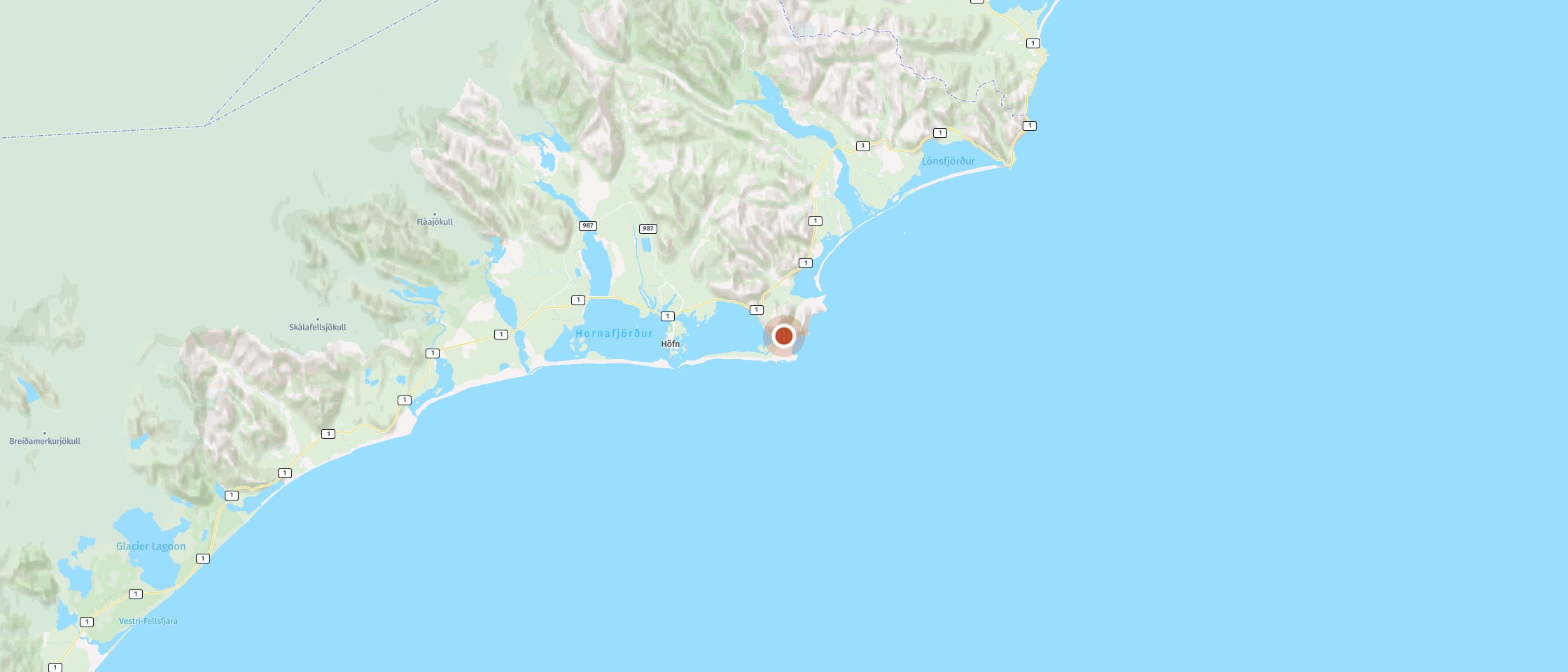Map: Explore the Viking Village film set at Stokksnes